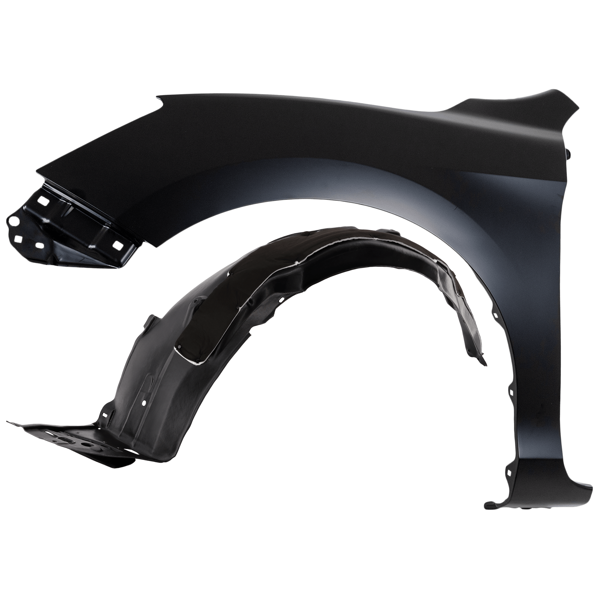 AM ACCORD 13-15 FRONT FENDER LH Primed with Fender Liner SKU KIT 050926 AE166 OEM 60261T2FA90ZZ 74150T2AA00 PFM
