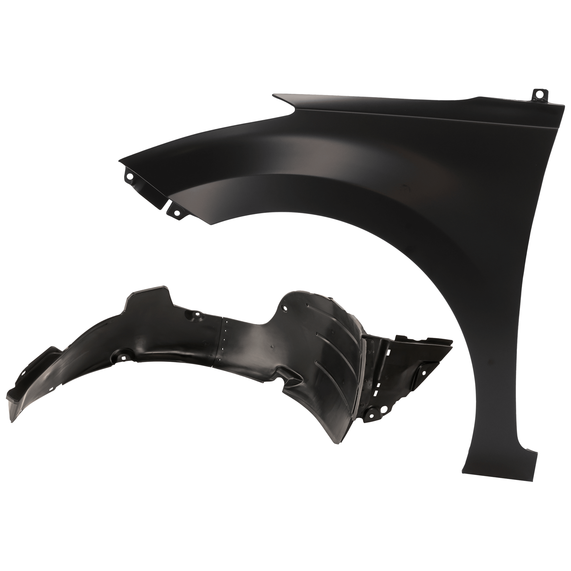 AM ELANTRA 14-16 FRONT FENDER LH Primed Exc. Touring Model Steel 2 pc kit with 1 Fender and 1 Fender Liner CAPA SKU KIT 050926 AE1820 Partslink HY1240152C HY1248133C OEM 663113X000-868113X700