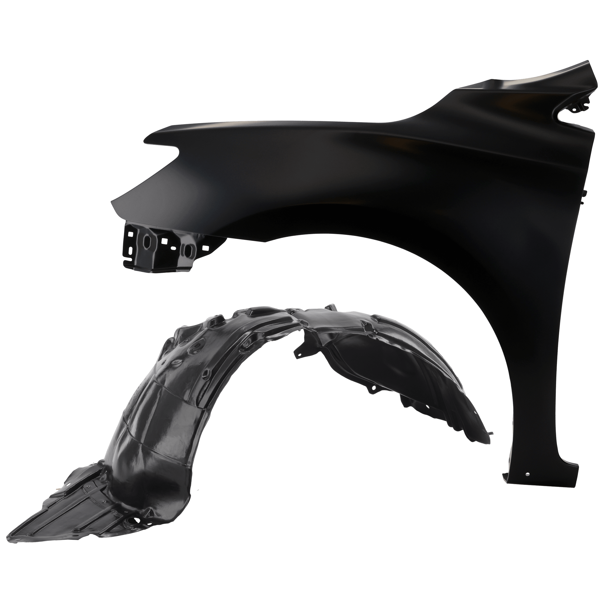 AM SENTRA 16-19 FRONT FENDER LH Primed with Fender Liner SKU KIT 050926 AE186 Partslink NI1240223 NI1248133 OEM F31013YUAA 638413SH0A