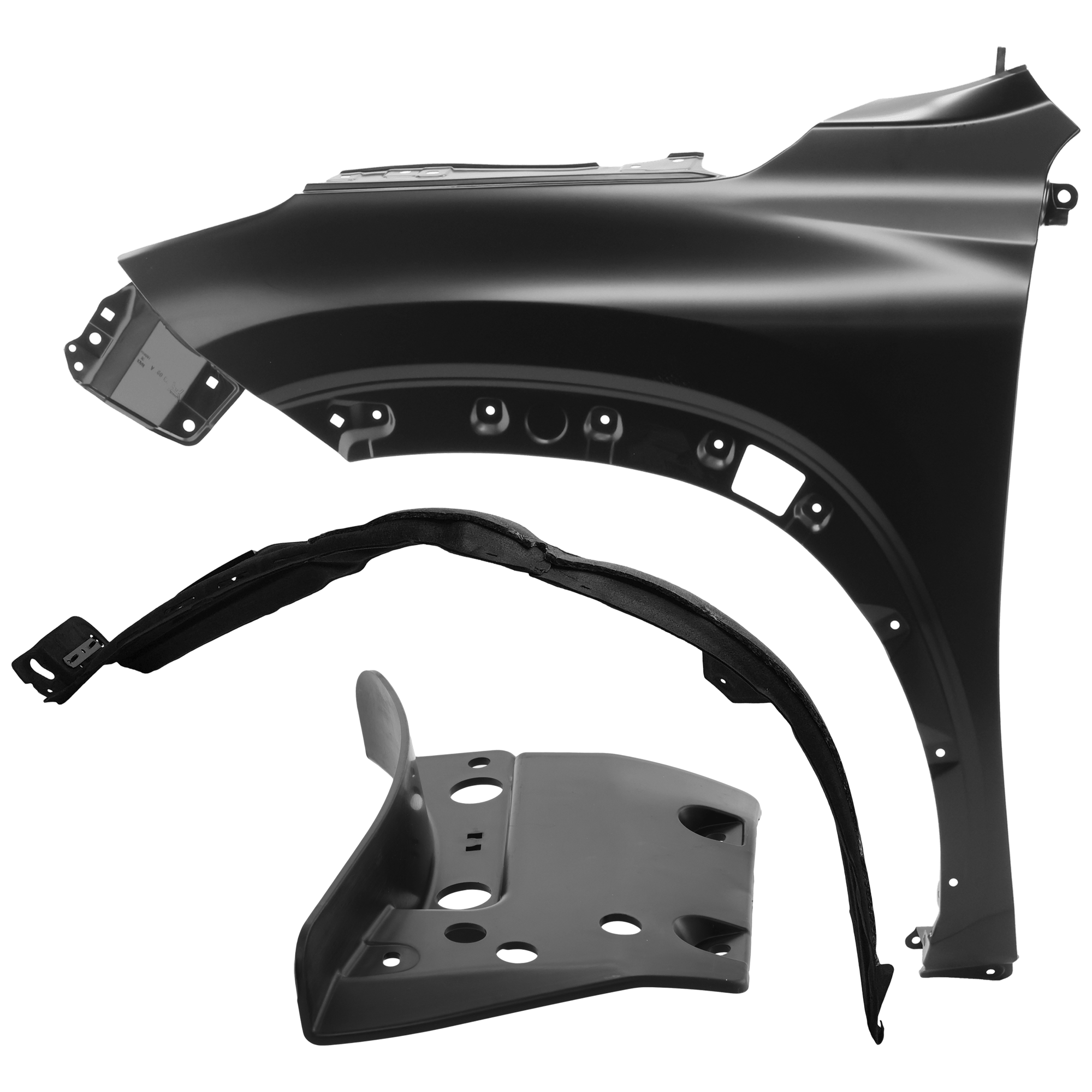 AM NX300-18-21 NX300H 18-21 FRONT FENDER LH Primed Steel 3 pc kit with 1 Fender and 2 Fender Liners CAPA SKU KIT 050926 AE2031 Partslink LX1240137C LX1250118C LX1248139C OEM 5381278010-5389678011-53876780