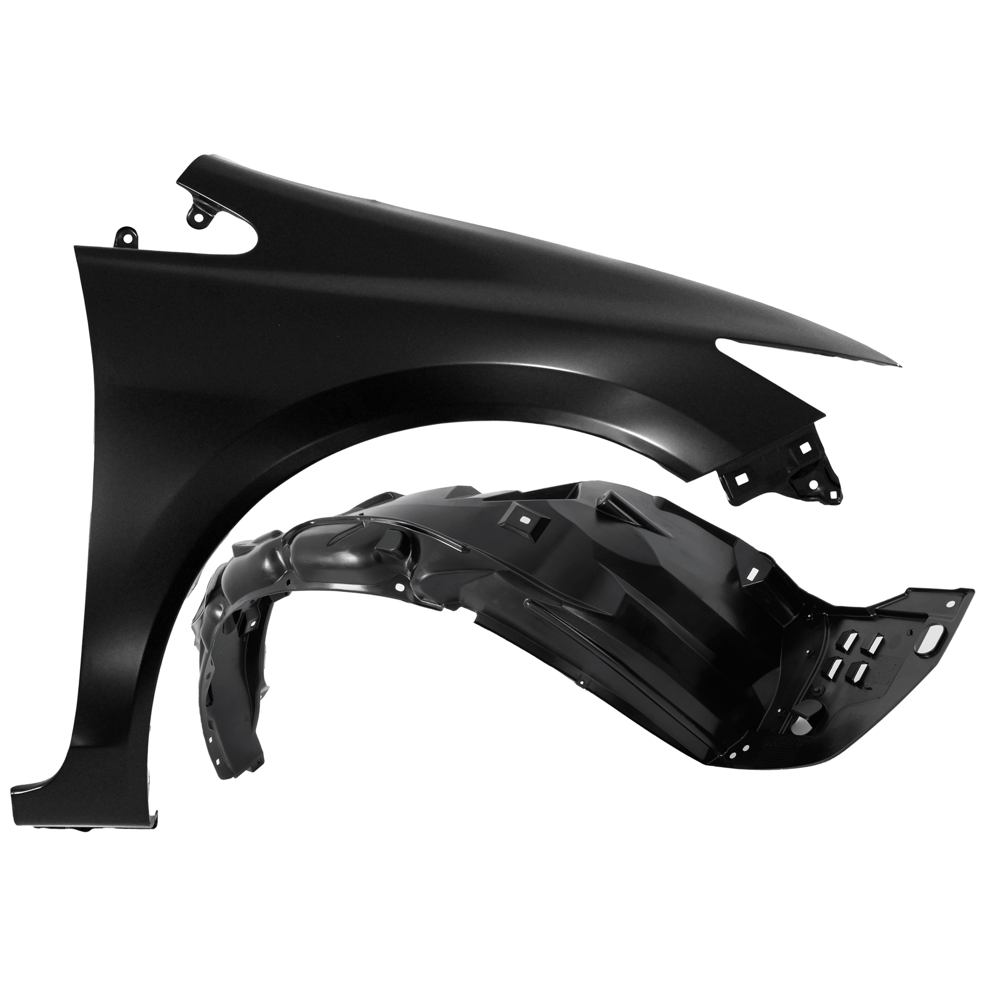 AM CIVIC 12-15 FRONT FENDER RH Primed Sedan Hybrid Coupe 12-13-2 pc kit with 1 Fender and 1 Fender Liner CAPA SKU KIT 050926 AE2052 Partslink HO1241181C HO1249142C HO1249166C HO1249167C OEM 60211TR6305ZZ 74101TS8A00-7410