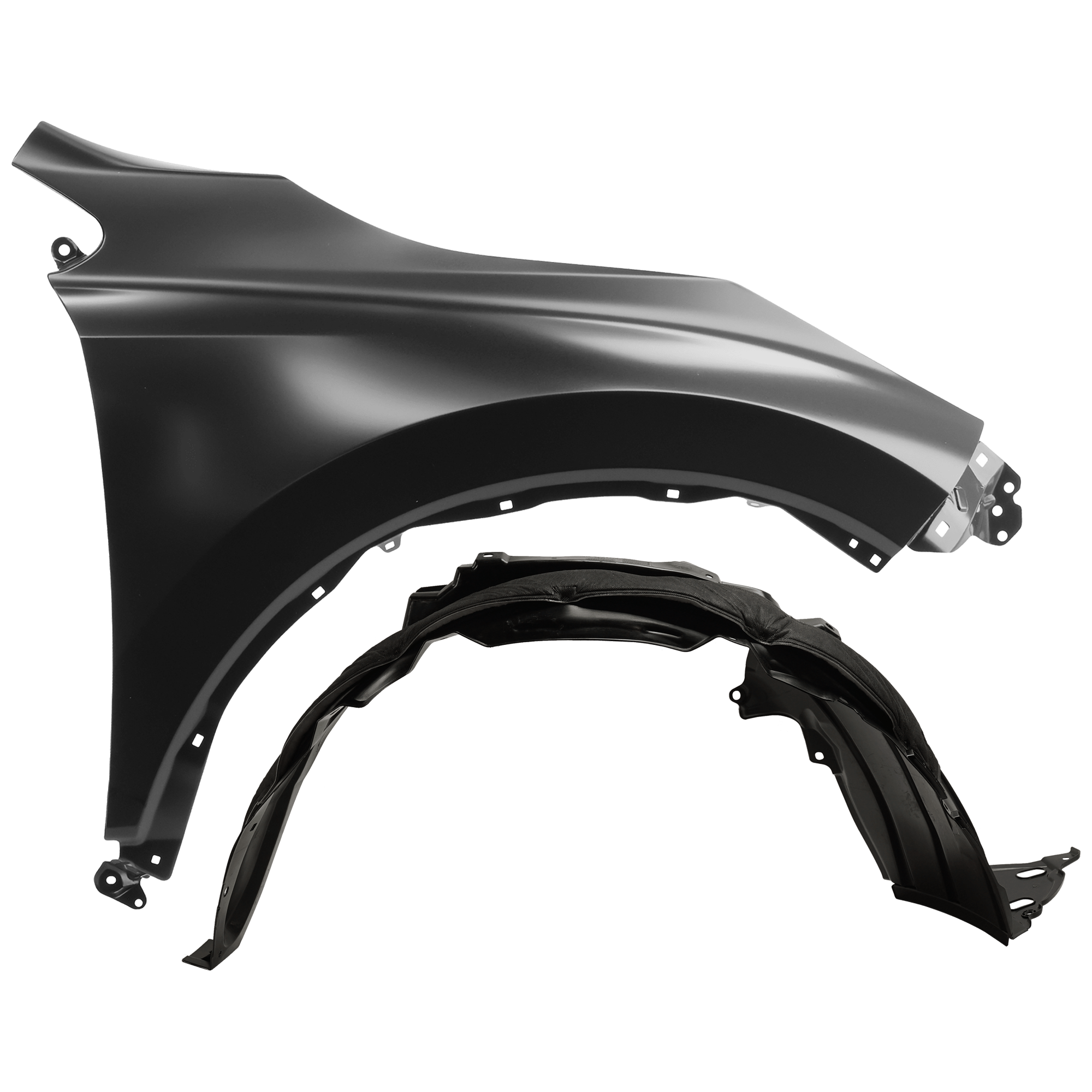 AM CR V 17-22 FRONT FENDER RH Primed Steel 2 pc kit with 1 Fender and 1 Fender Liner CAPA SKU KIT 050926 AE2084 Partslink HO1241193C HO1249170C OEM 60211TLAA00ZZ 74100TLAA00