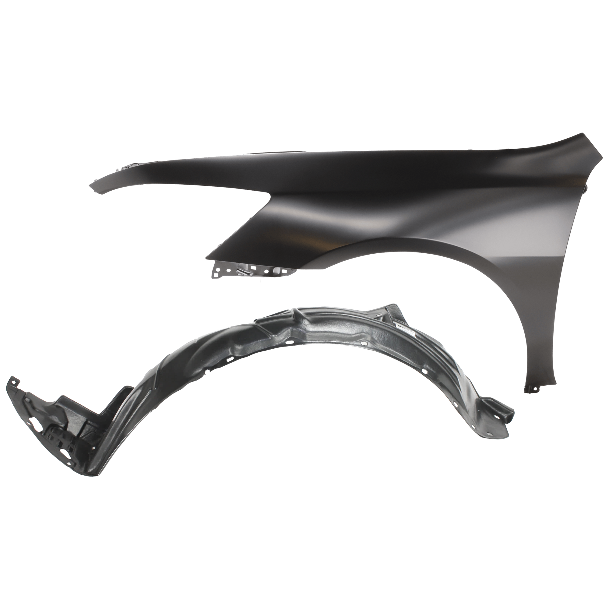 AM ACCORD 03-07 FRONT FENDER LH Primed with Fender Liner SKU KIT 050926 AE230 Partslink HO1240160 HO1248117 OEM 04630SDNA90ZZ 74151SDNA00