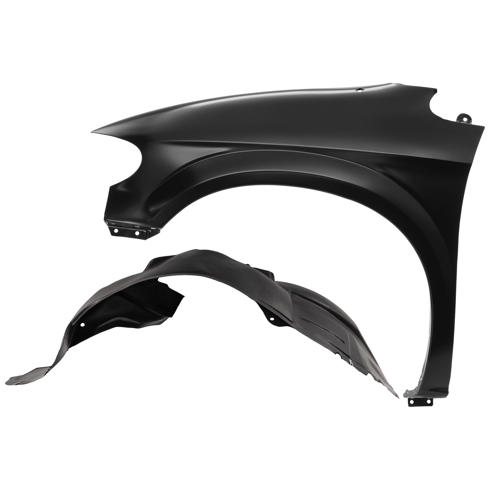 AM TOWN COUNTRY 01-03 VOYAGER 01-03FRONT FENDER LH Primed with Fender Liner SKU KIT 050926 AE256 Partslink CH1240228 CH1248120 OEM 5018443AB 4857429AB