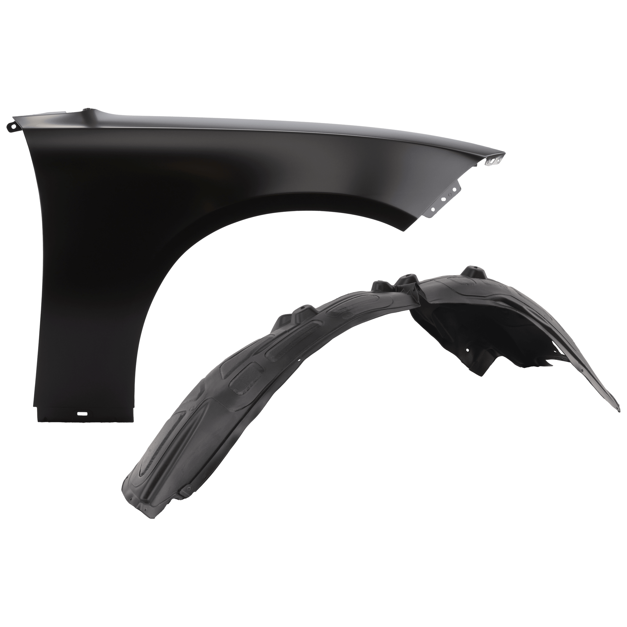 AM CHARGER 15-23 FRONT FENDER RH Primed with Fender Liner SKU KIT 050926 AE260 OEM 68213060AC 68205936AH PFM