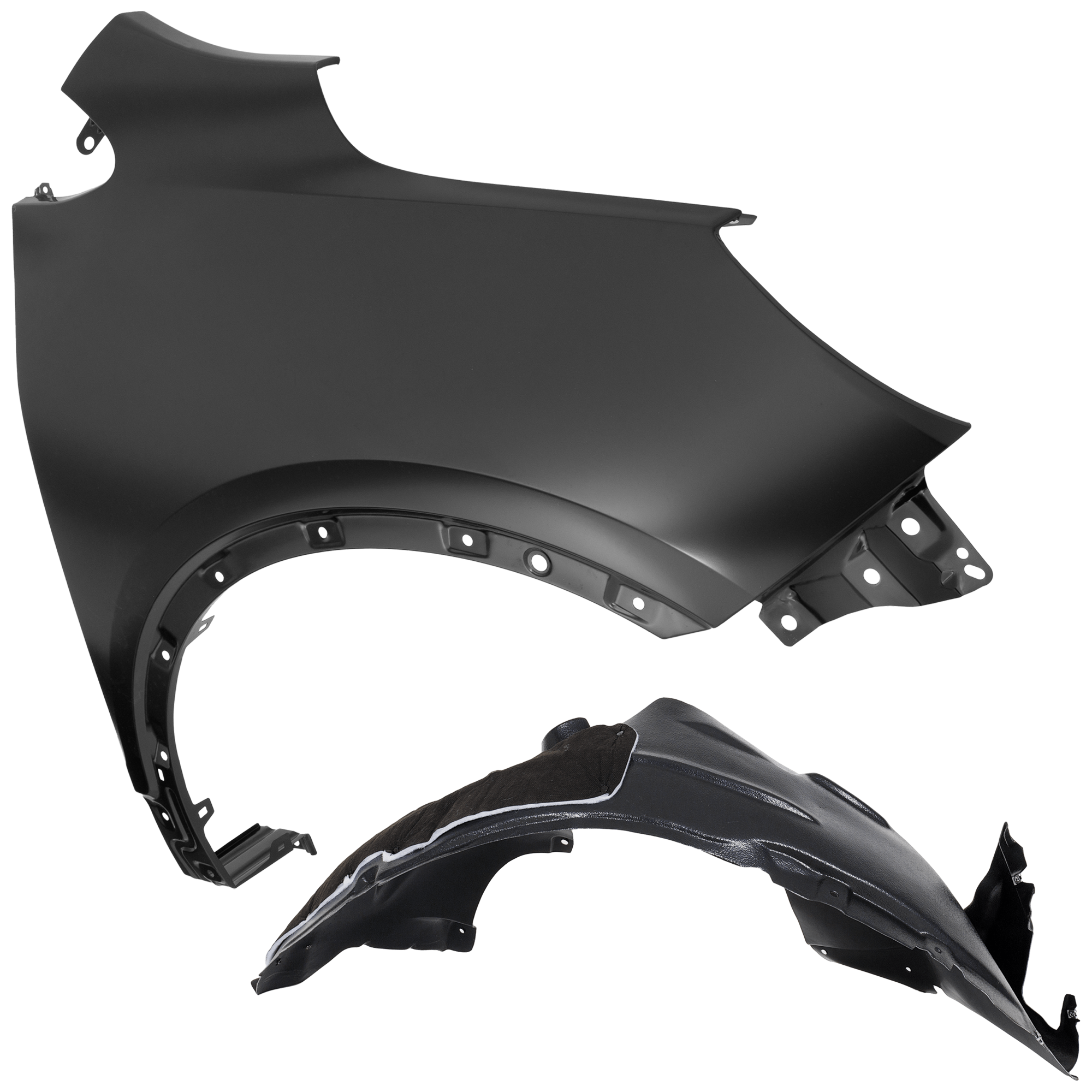 AM ENCORE 17-22 FRONT FENDER RH Primed with Fender Liner SKU KIT 050926 AE277 Partslink GM1241401 GM1249307 OEM 42666344-42714869