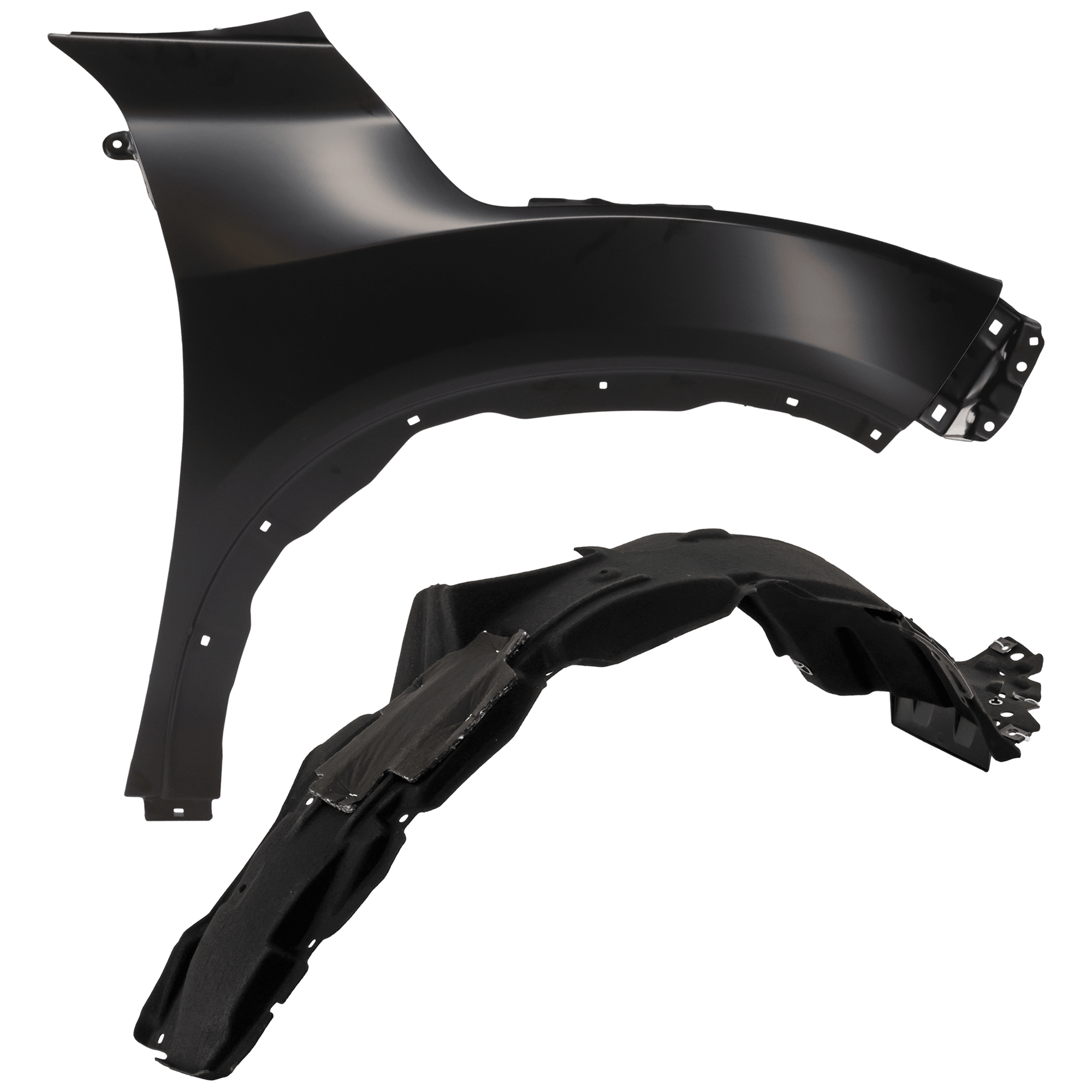 AM HR V 19-22 FRONT FENDER RH Primed with Fender Liner SKU KIT 050926 AE292 Partslink HO1241190 HO1249189 OEM 60211T7WA90ZZ 74100T7WA50