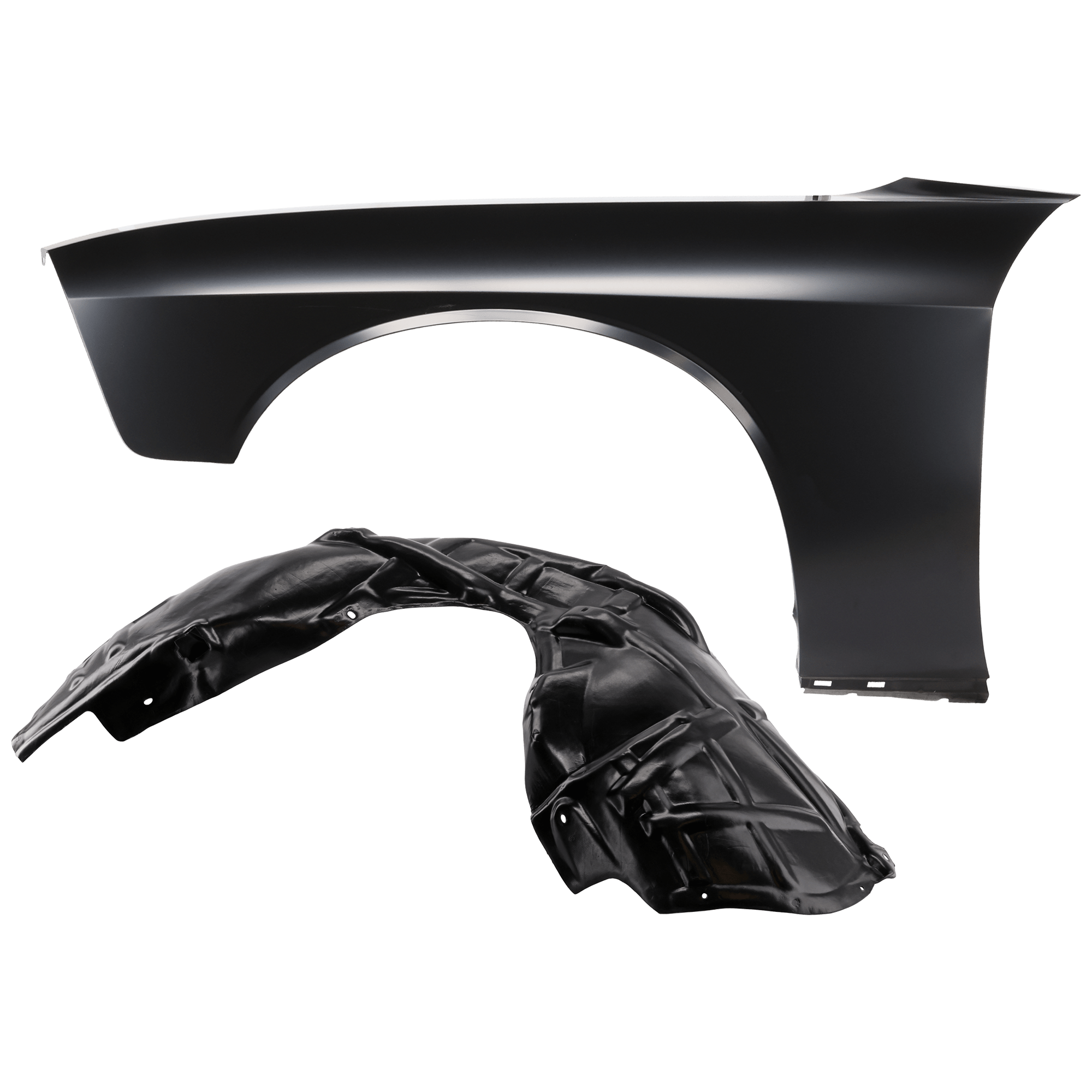 AM CHALLENGER 08-14 FRONT FENDER LH Primed with Fender Liner SKU KIT 050926 AE294 Partslink CH1240285 CH1248150 OEM 68275471AA 5028751AF