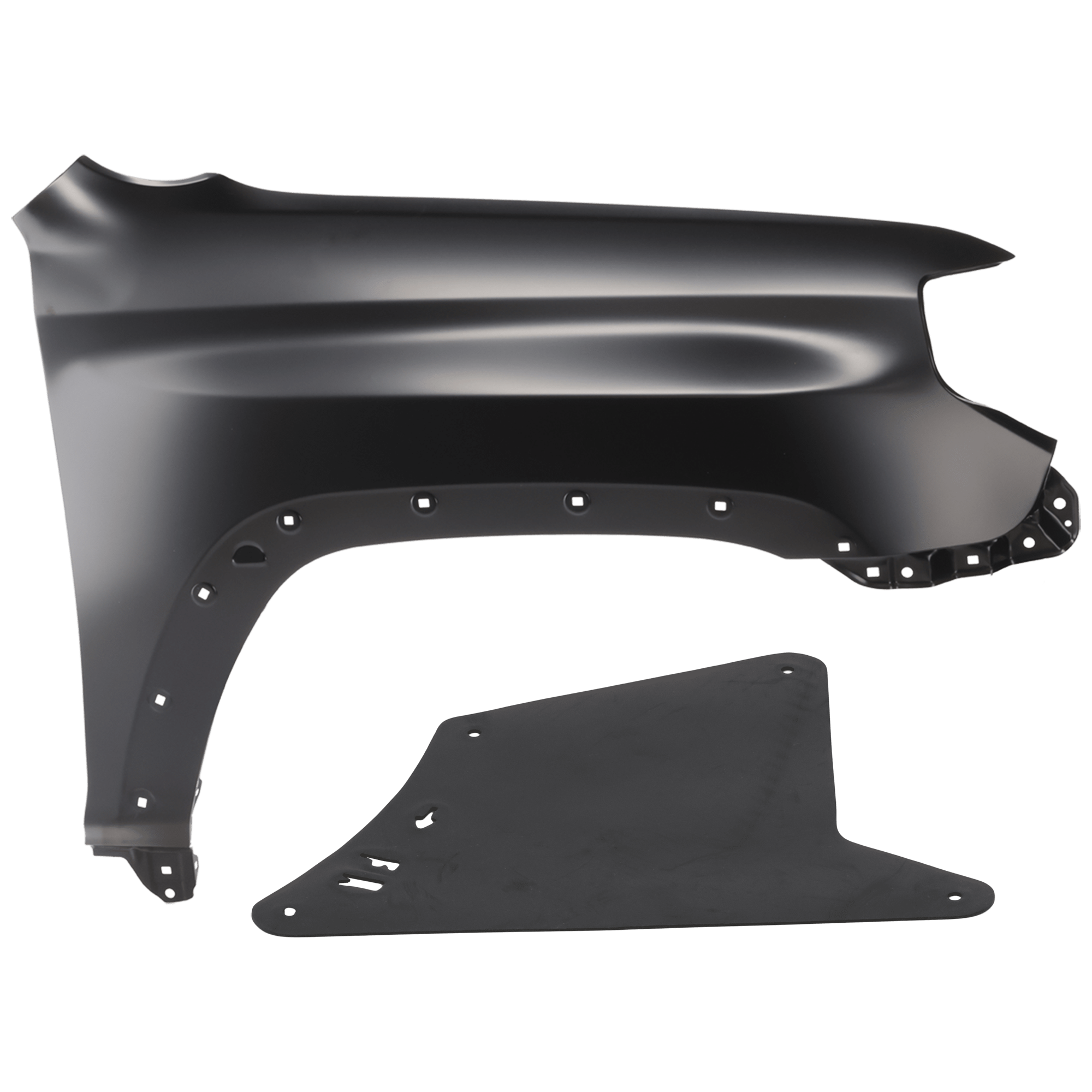 AM 4RUNNER 14-24 FRONT FENDER RH Primed with Fender Liner SKU KIT 050926 AE301 Partslink TO1241252 TO1251129 OEM 5381135430-5373535151