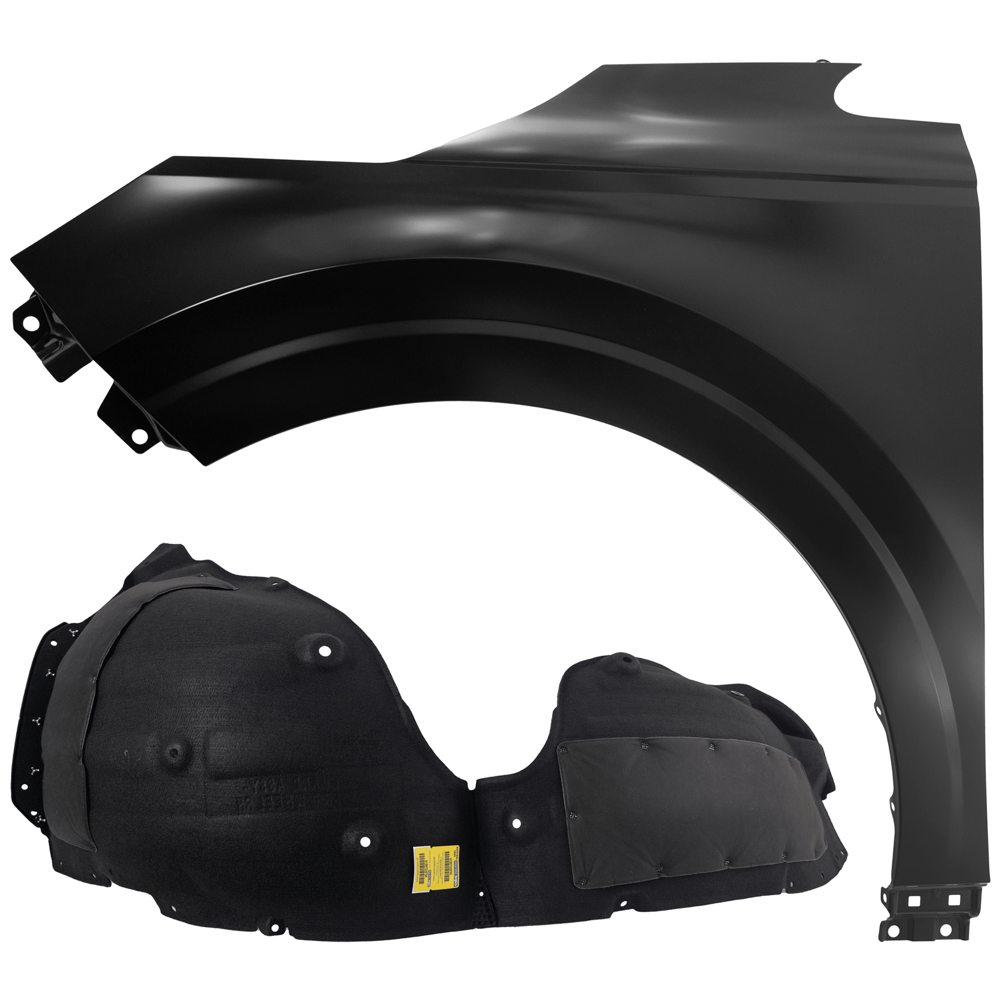 AM CARNIVAL 22-24 FRONT FENDER LH Primed with Fender Liner SKU KIT 050926 AE307 Partslink KI1240162 KI1248169 OEM 66311R0000-86811R0000