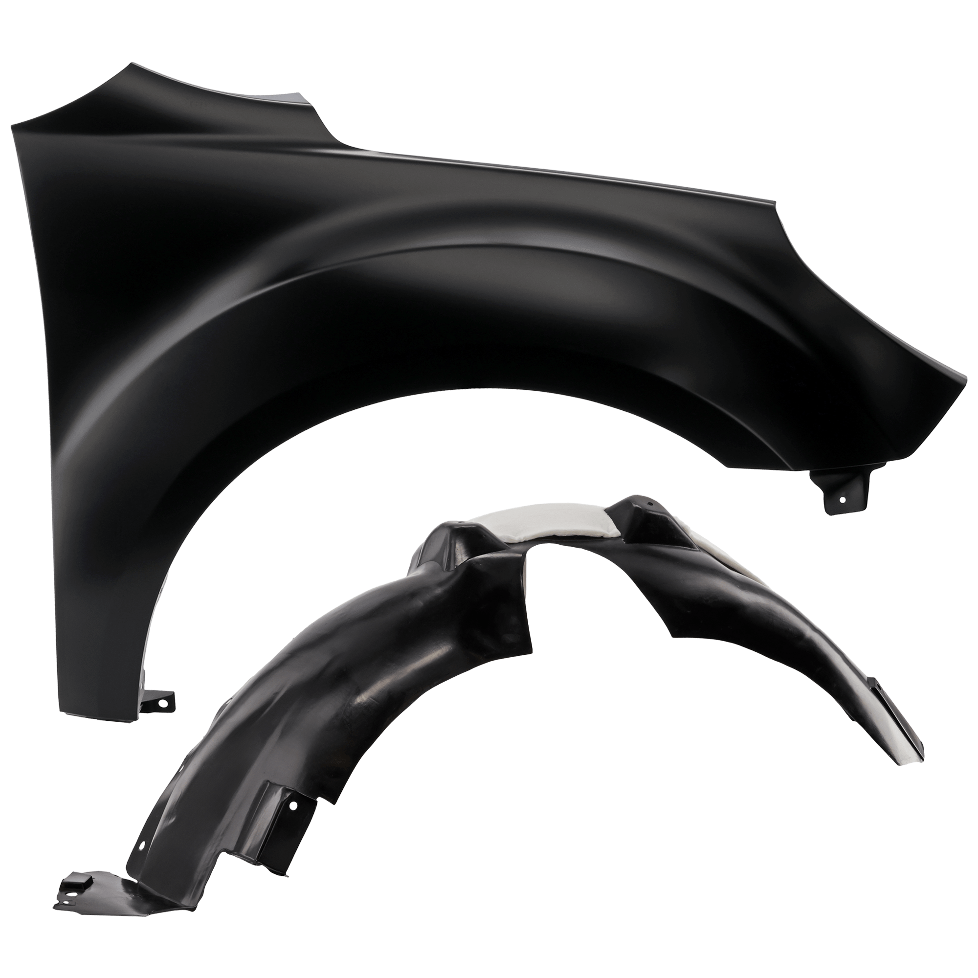 AM EQUINOX 14-17 FRONT FENDER RH Primed with Fender Liner SKU KIT 050926 AE347 Partslink GM1241364 GM1249240 OEM 22846918-23271692