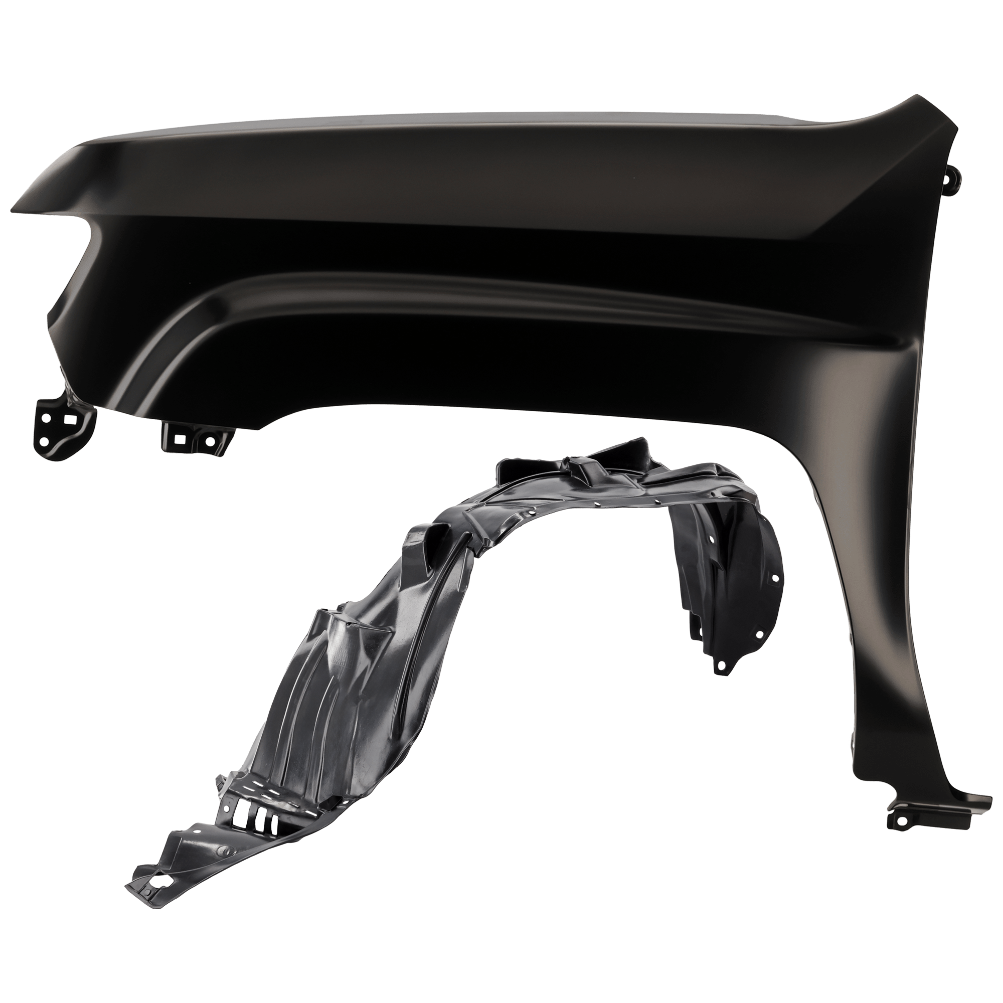 AM RIDGELINE 06-12 FRONT FENDER LH Primed with Fender Liner SKU KIT 050926 AE371 Partslink HO1240167 HO1248125 OEM 60260SJCA90ZZ 74151SJCA01