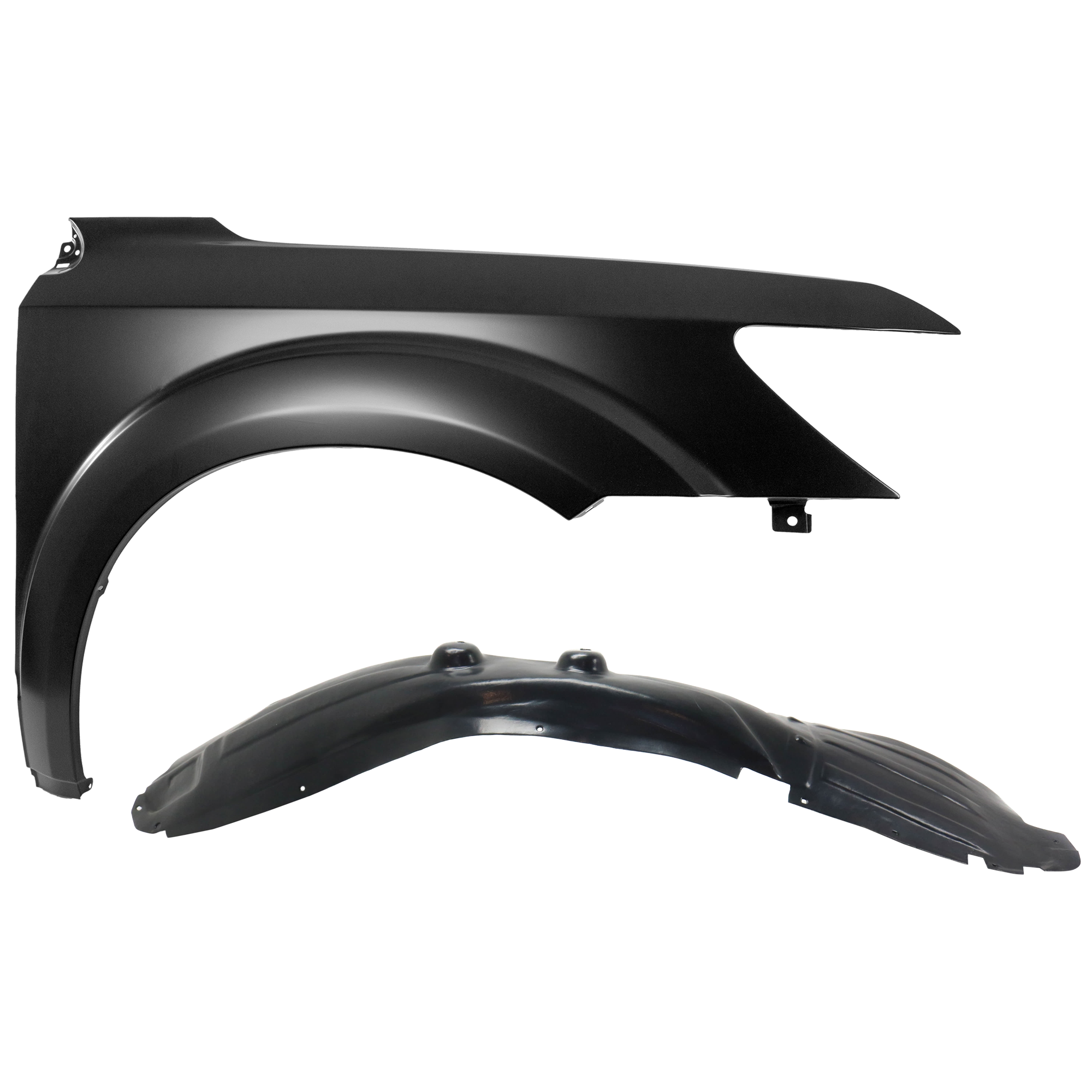 AM JOURNEY 09-20 FRONT FENDER RH Primed with Fender Liner SKU KIT 050926 AE38 Partslink CH1241270 CH1249167 OEM 5076730AE 68087242AB