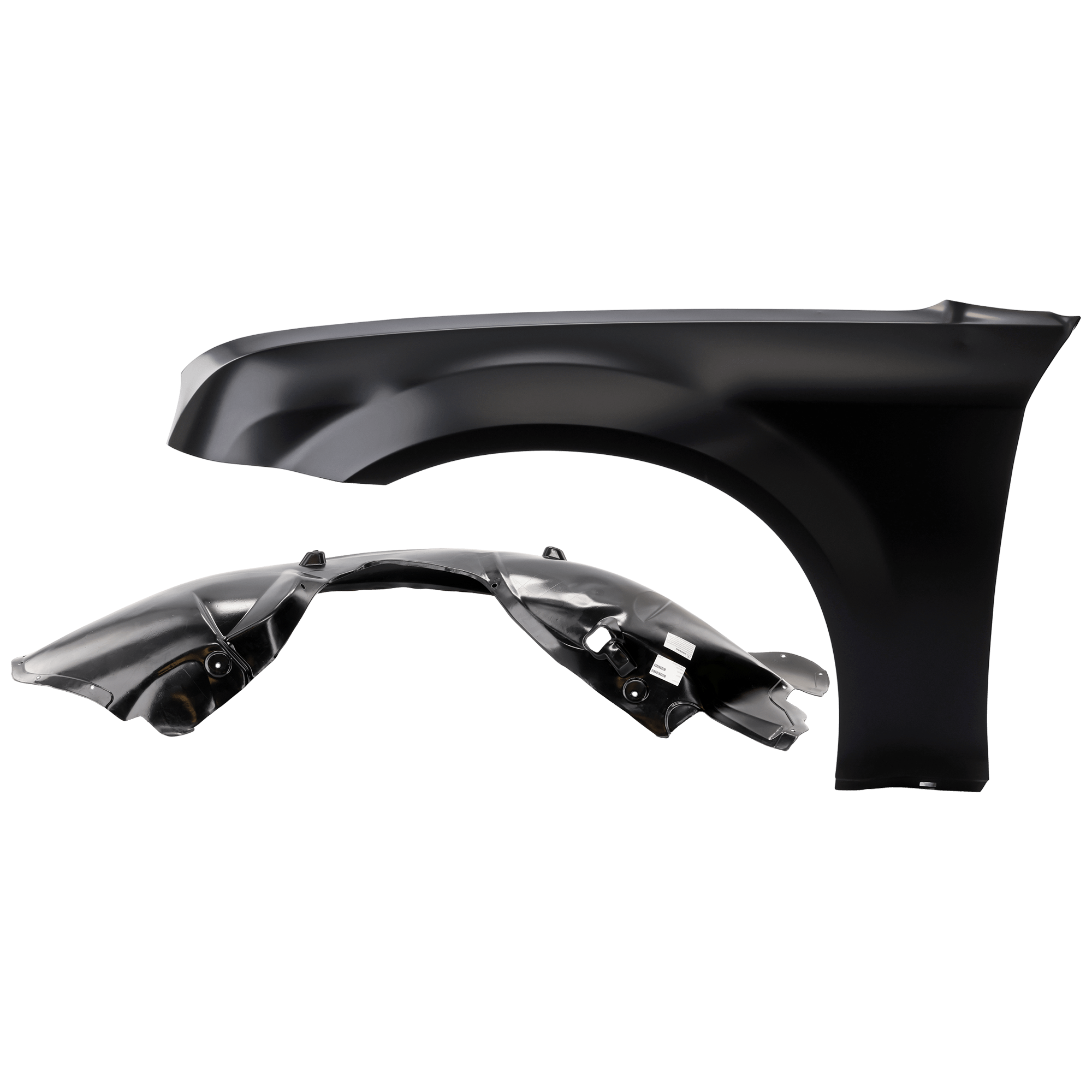 AM CHRYSLER 300-05-10 FRONT FENDER LH Primed with Fender Liner SKU KIT 050926 AE396 Partslink CH1240245 CH1250128 OEM 5183423AB 5065503AC 5065503AD