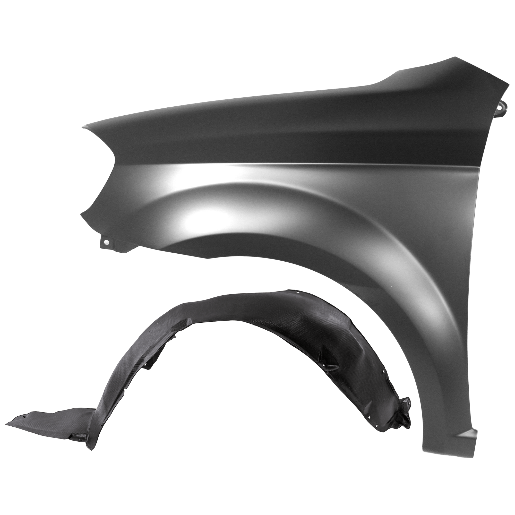 AM AVEO 09-11 FRONT FENDER LH Primed with Fender Liner SKU KIT 050926 AE416 Partslink GM1240355 GM1250127 OEM 95198267-96464954