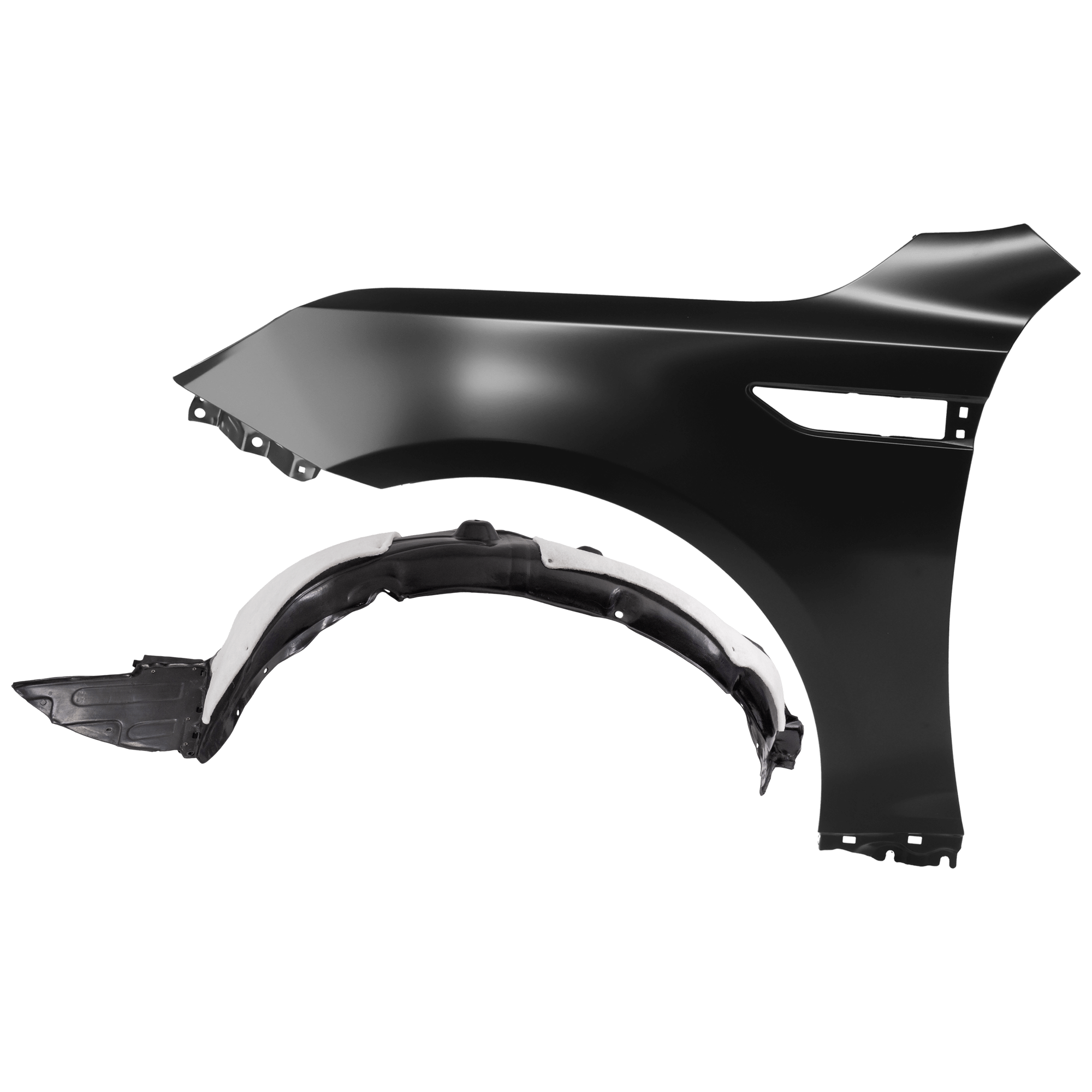 AM OPTIMA 14-15 FRONT FENDER LH Primed with Fender Liner SKU KIT 050926 AE430 Partslink KI1240134 KI1248131 OEM 663112T000-868114C500