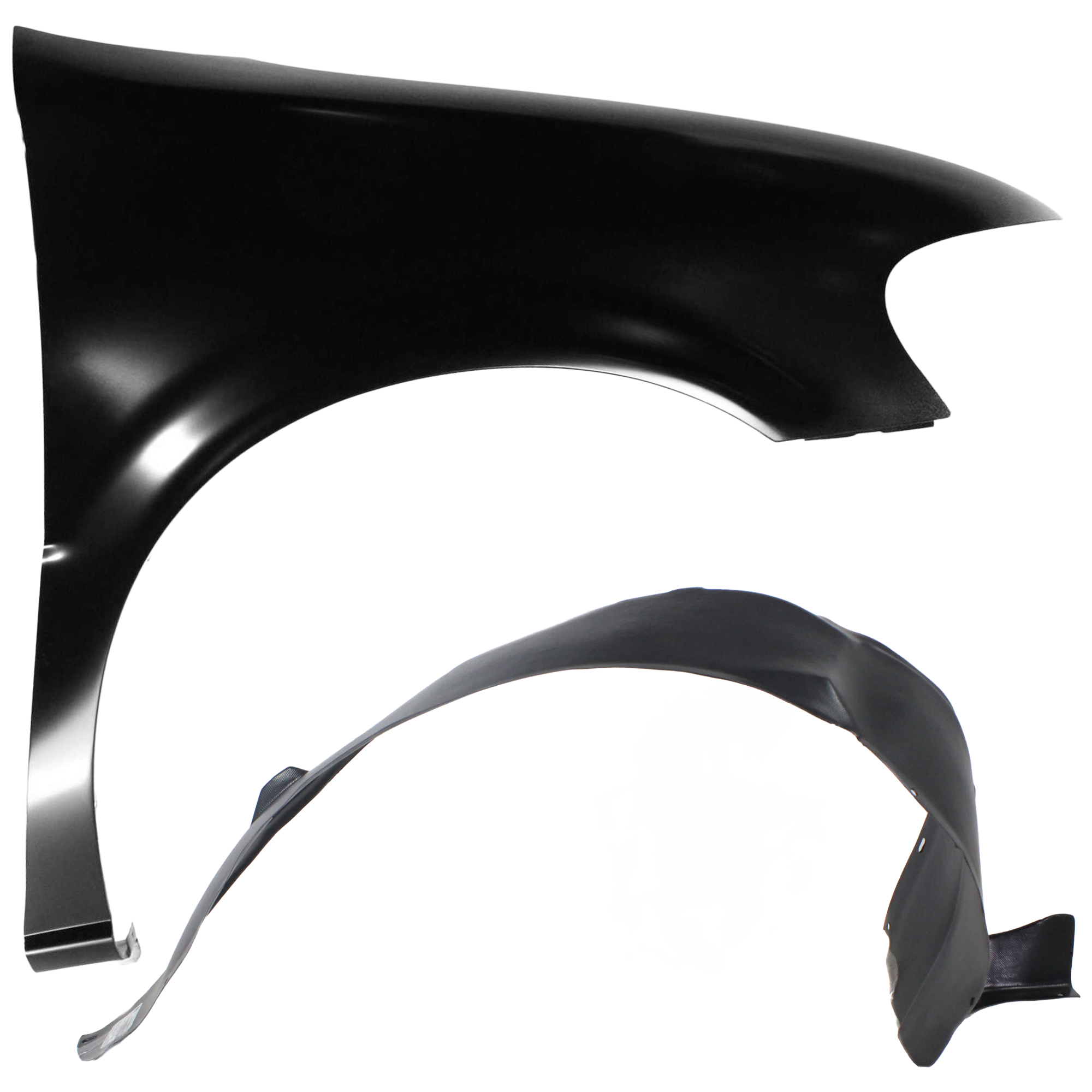 AM MONTANA 99-05 TRANS SPORT 97-99FRONT FENDER RH Primed with Fender Liner SKU KIT 050926 AE441 Partslink GM1241255 GM1249150 OEM 12529744-88951575-10434831