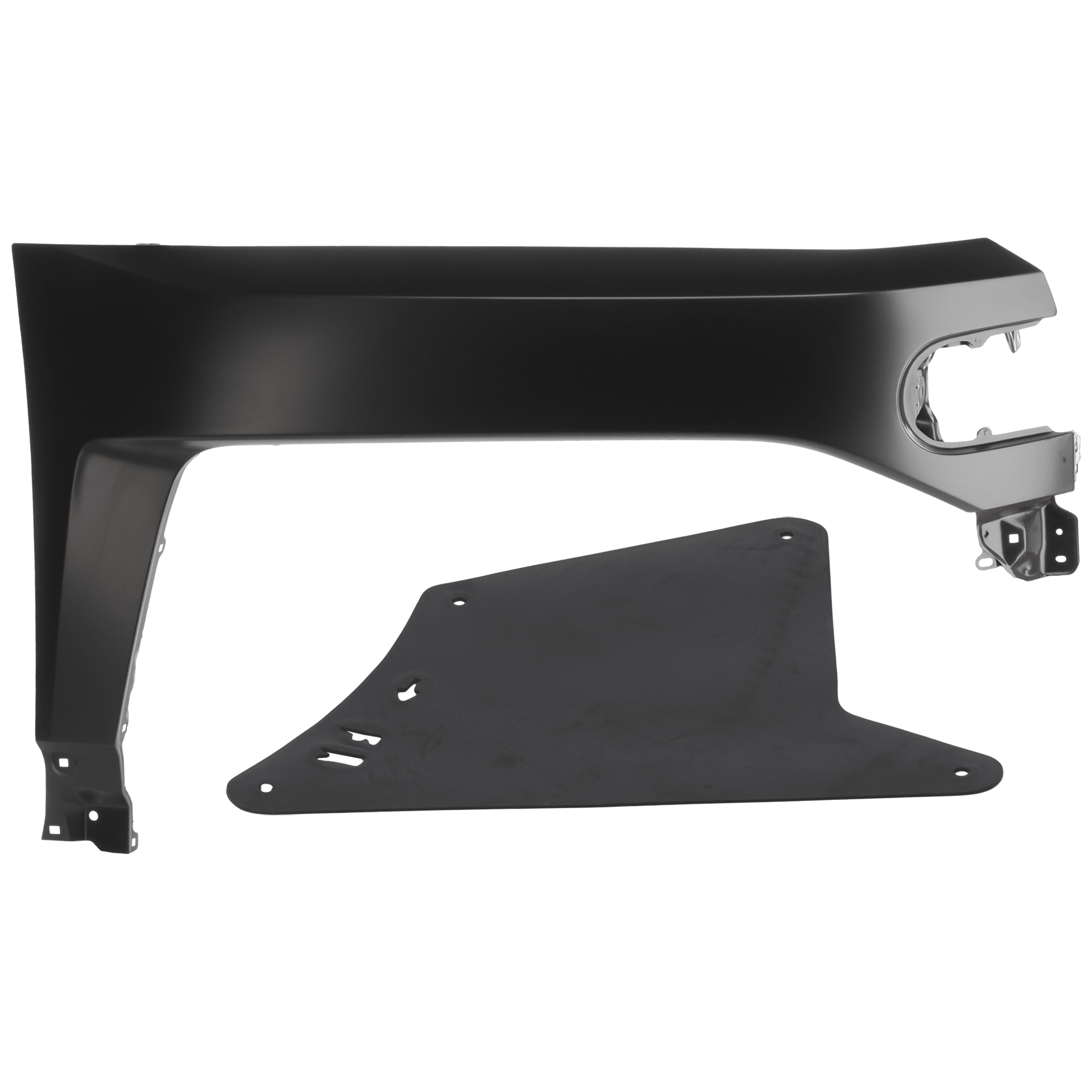 AM FJ CRUISER 07-14 FRONT FENDER RH Primed with Fender Liner SKU KIT 050926 AE446 Partslink TO1241214 TO1251129 OEM 5380135600-5373535151
