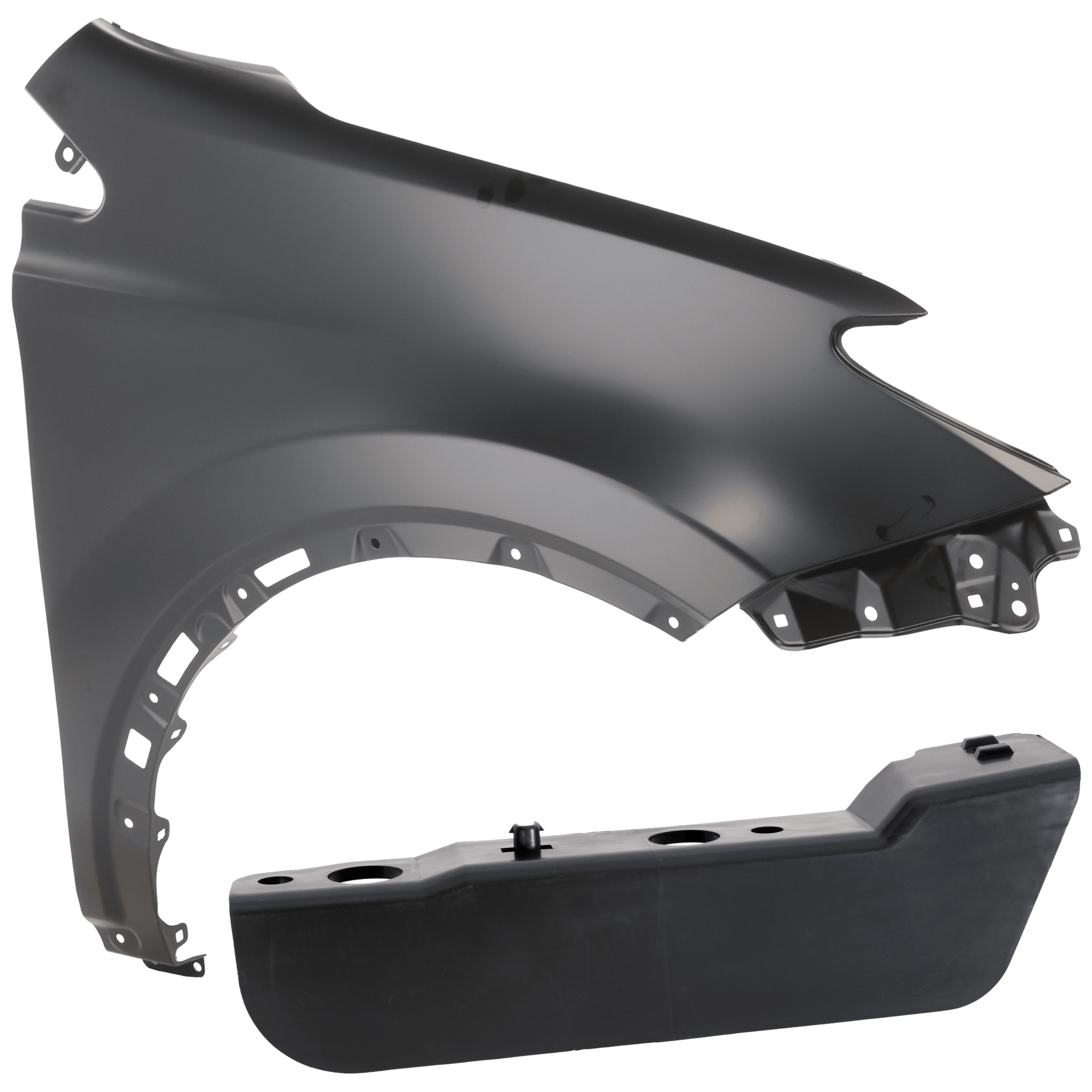 AM RAV4-13-14 FRONT FENDER RH Primed with Fender Liner SKU KIT 050926 AE460 Partslink TO1241244 TO1241245 TO1251146 OEM 538010R070-5380142170-538950R0