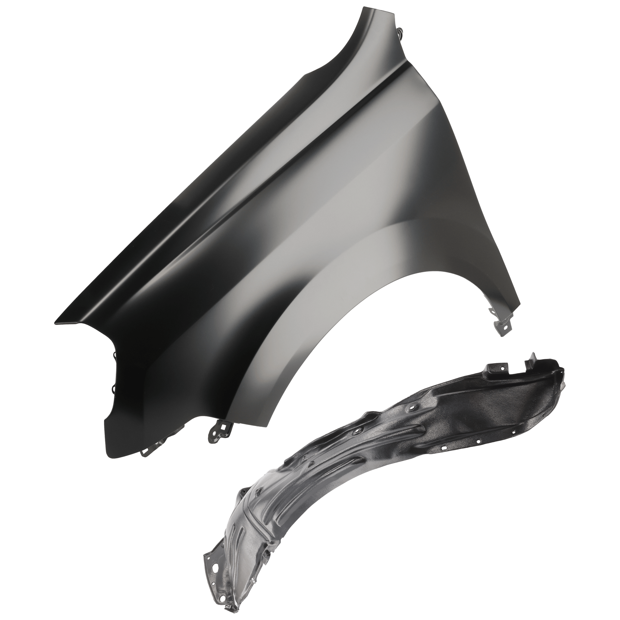 AM PILOT 12-15 FRONT FENDER LH Primed with Fender Liner SKU KIT 050926 AE47 Partslink HO1240175 HO1248153 OEM 60261SZAA90ZZ 74151SZAA50