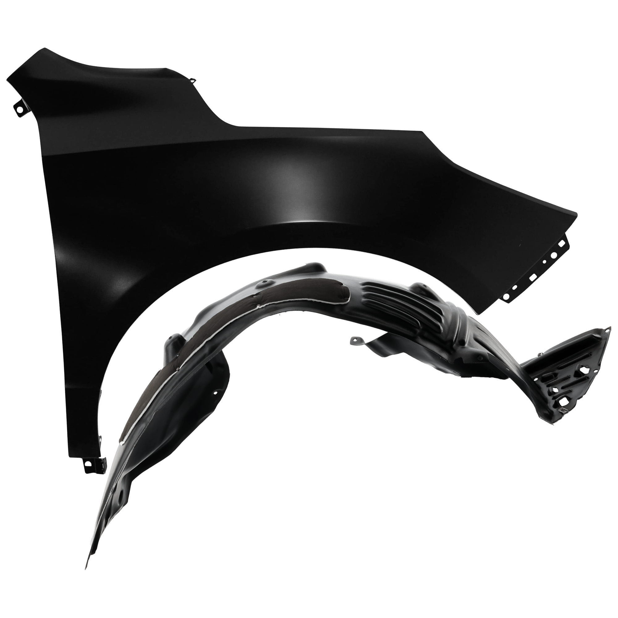 AM MDX 17-20 FRONT FENDER RH Primed with Fender Liner SKU KIT 050926 AE480 Partslink AC1241127 AC1249139 OEM 60210TZ5A91ZZ 74101TZ5A21