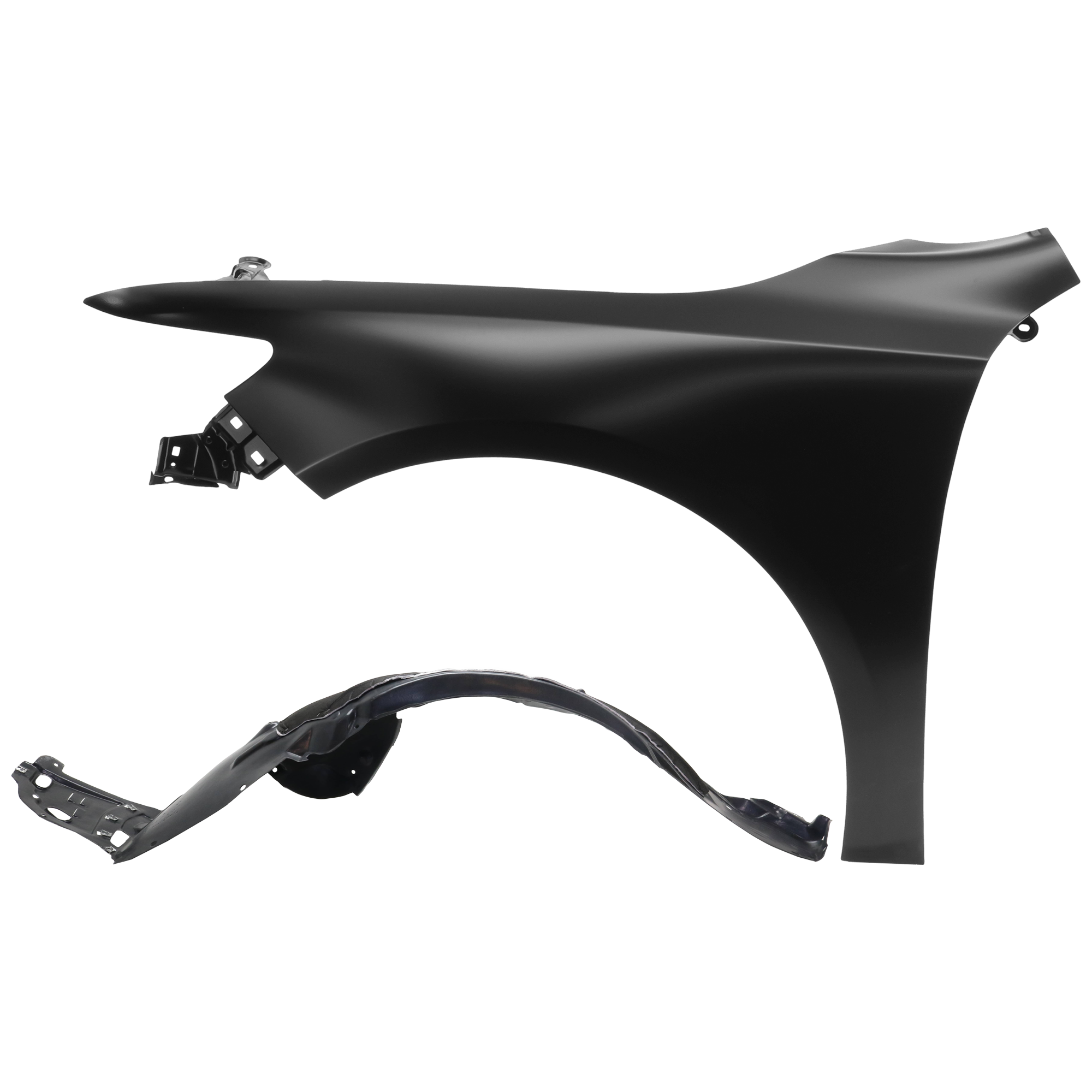 AM TLX 15-17 FRONT FENDER LH Primed with Fender Liner SKU KIT 050926 AE482 Partslink AC1240126 AC1248136 OEM 60260TZ3A90ZZ 74150TZ3A00 PFM