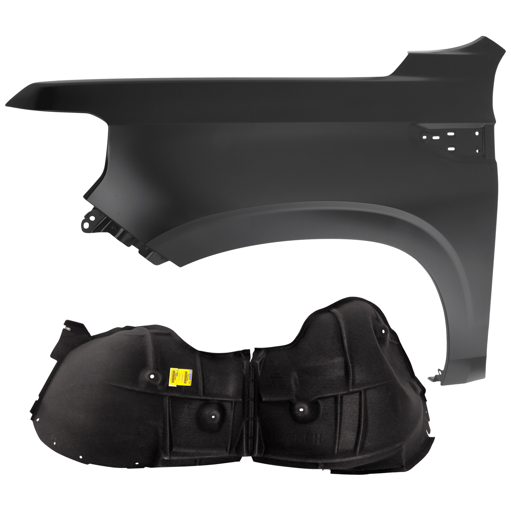 AM YUKON 21-24 YUKON XL 21-24FRONT FENDER LH Primed with Fender Liner SKU KIT 050926 AE492 Partslink GM1240422 GM1248322 OEM 84384208-84856831