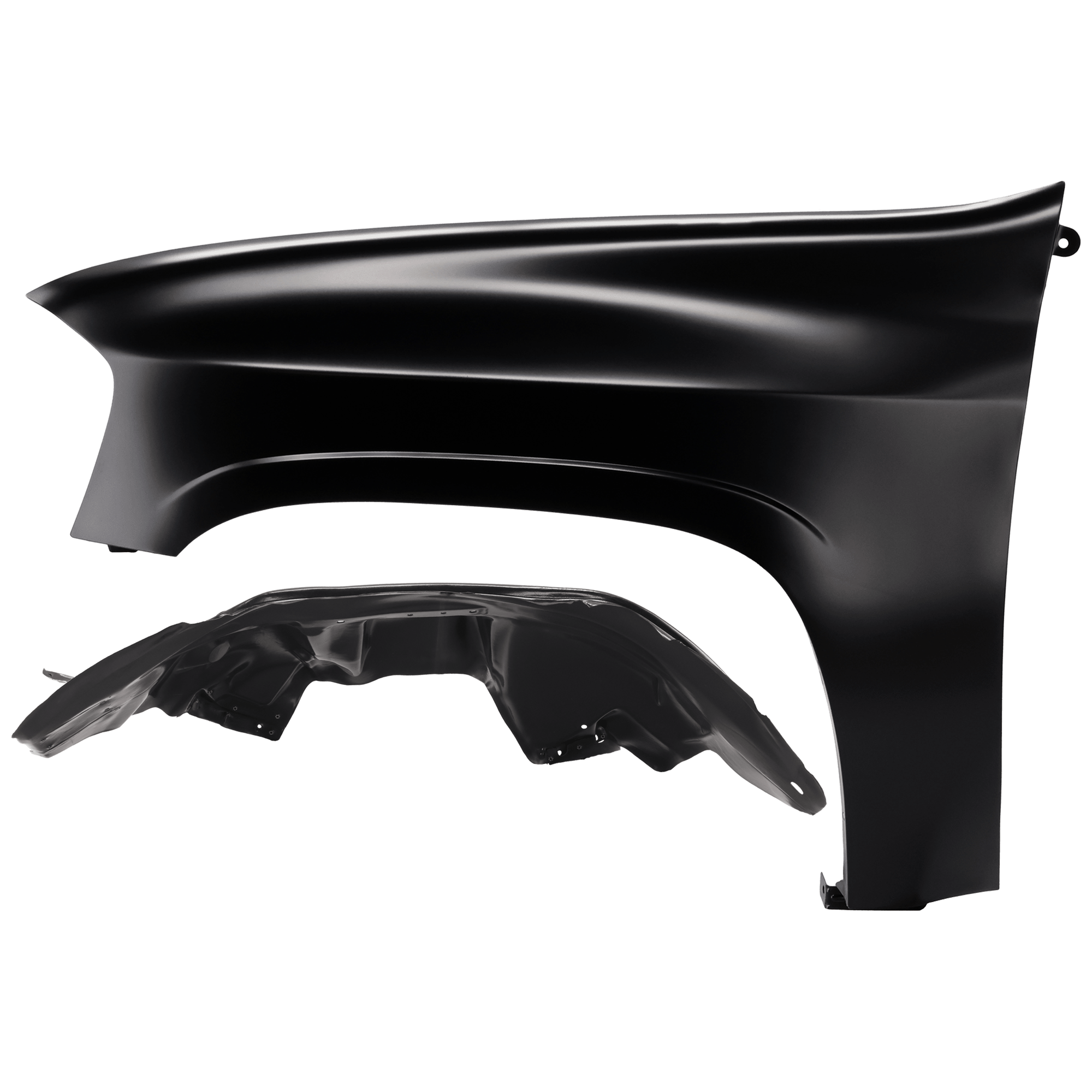 AM ENVOY 02-09 FRONT FENDER LH Primed with Fender Liner SKU KIT 050926 AE506 Partslink GM1240304 GM1248127 OEM 12477995-15165886