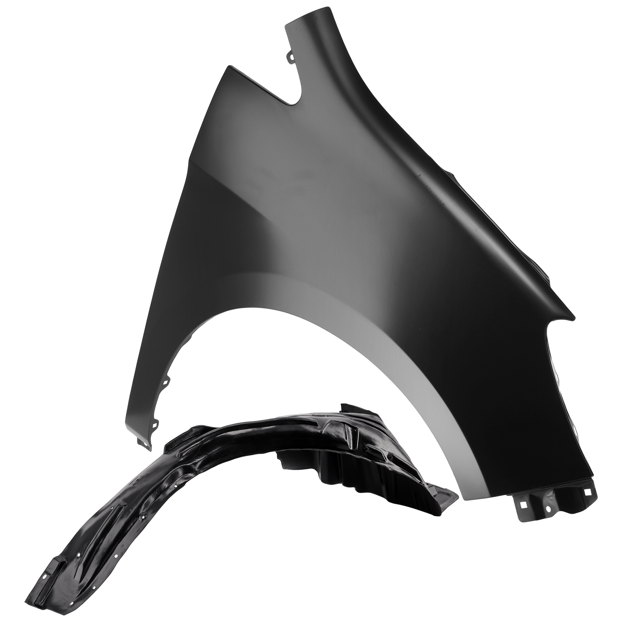 AM ODYSSEY 08-10 FRONT FENDER RH Primed with Fender Liner SKU KIT 050926 AE524 Partslink HO1241163 HO1249128 OEM 60211SHJA90ZZ 74101SHJA01