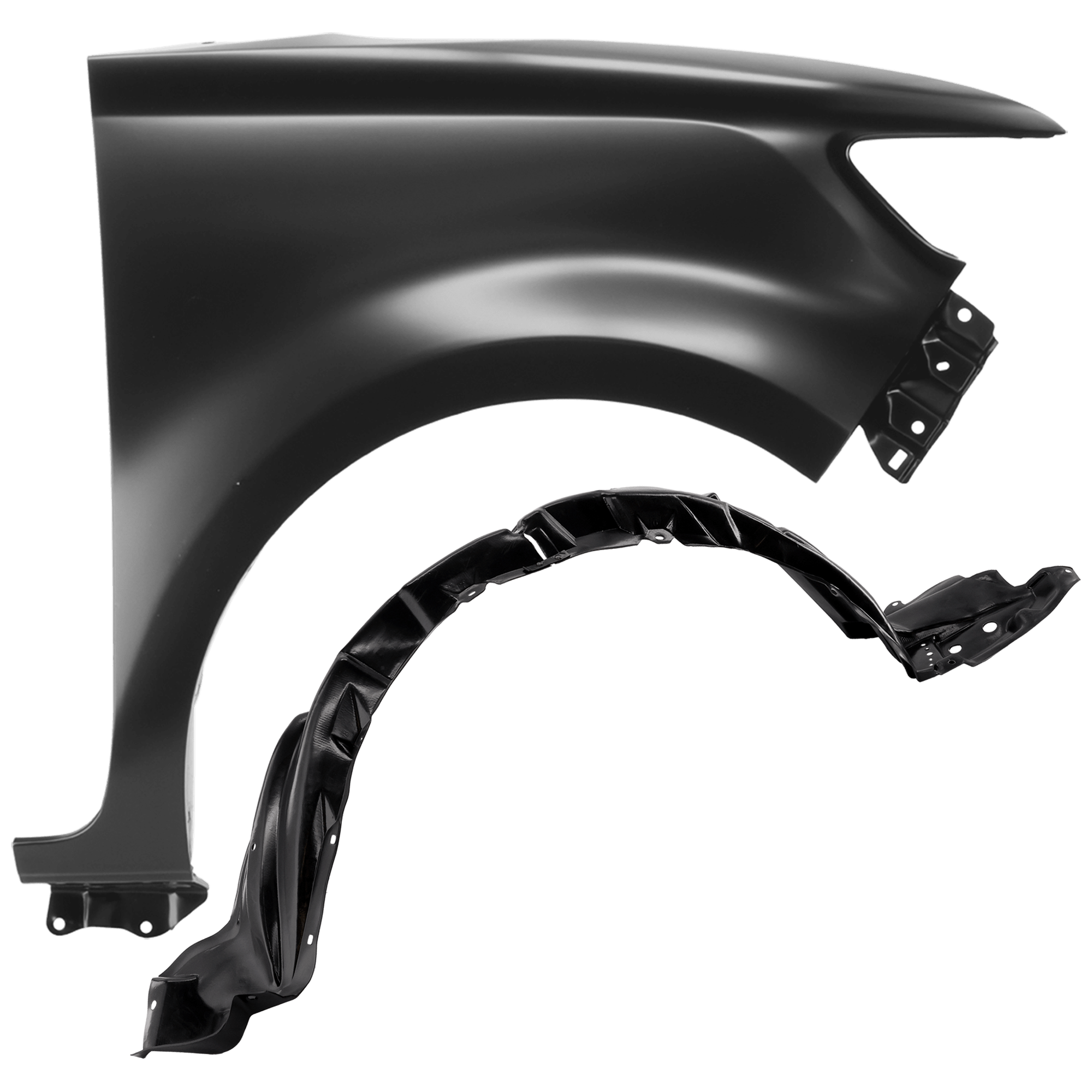 AM XB 08-10 FRONT FENDER RH Primed with Fender Liner SKU KIT 050926 AE529 Partslink SC1241104 SC1249106 OEM 5381112B31-5387512470