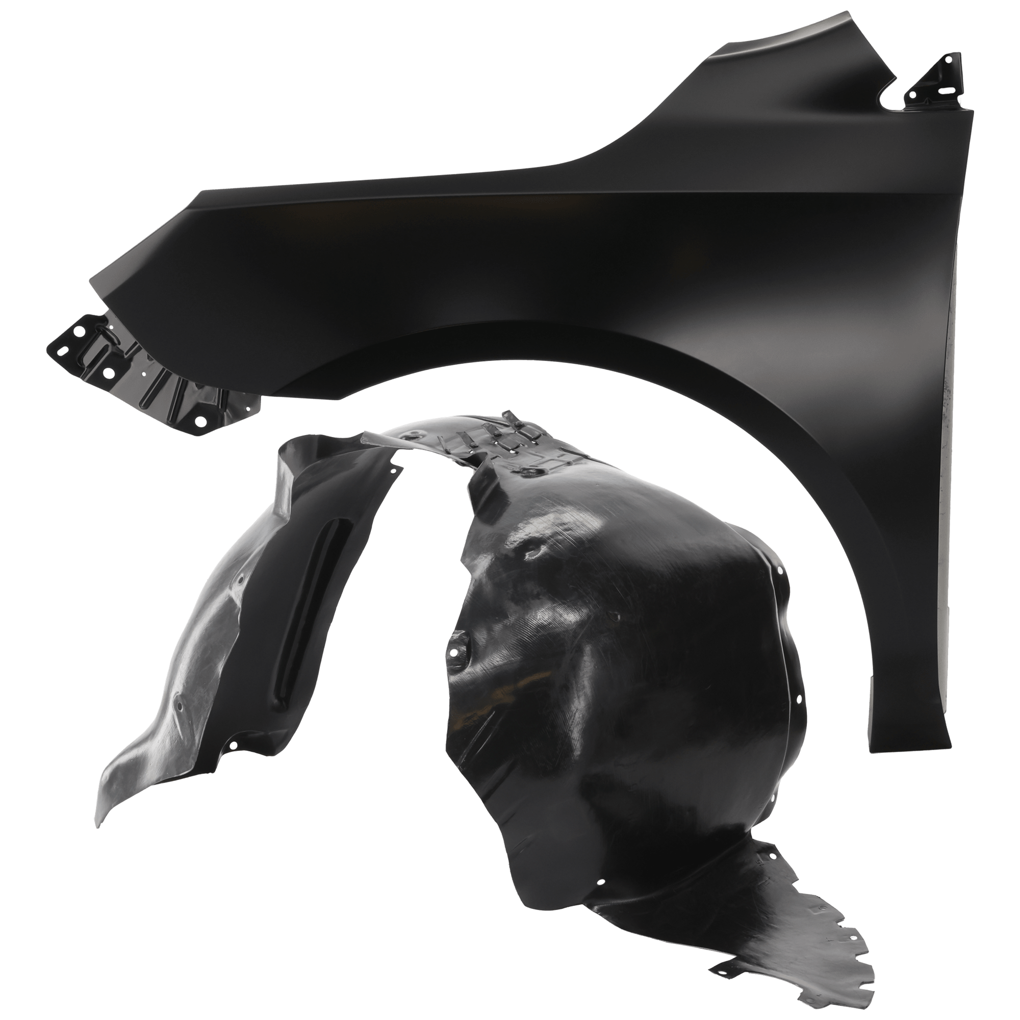 AM ALLURE 10-10 LACROSSE 10-13FRONT FENDER LH Primed with Fender Liner SKU KIT 050926 AE539 Partslink GM1240361 GM1248227 OEM 25966615-20863357