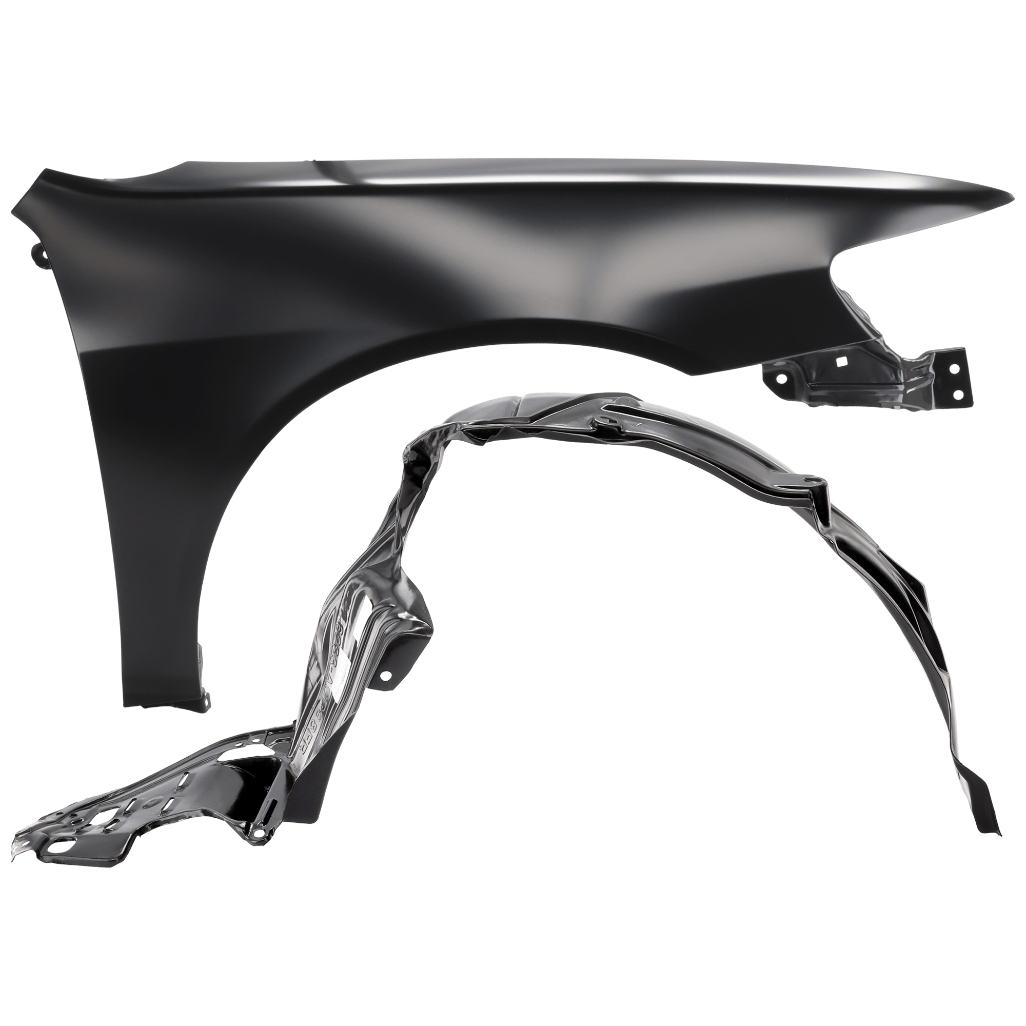 AM ACCORD 98-02 FRONT FENDER RH Primed with Fender Liner SKU KIT 050926 AE541 Partslink HO1241152 HO1249106 OEM 60211S82A90ZZ 74101S84A00