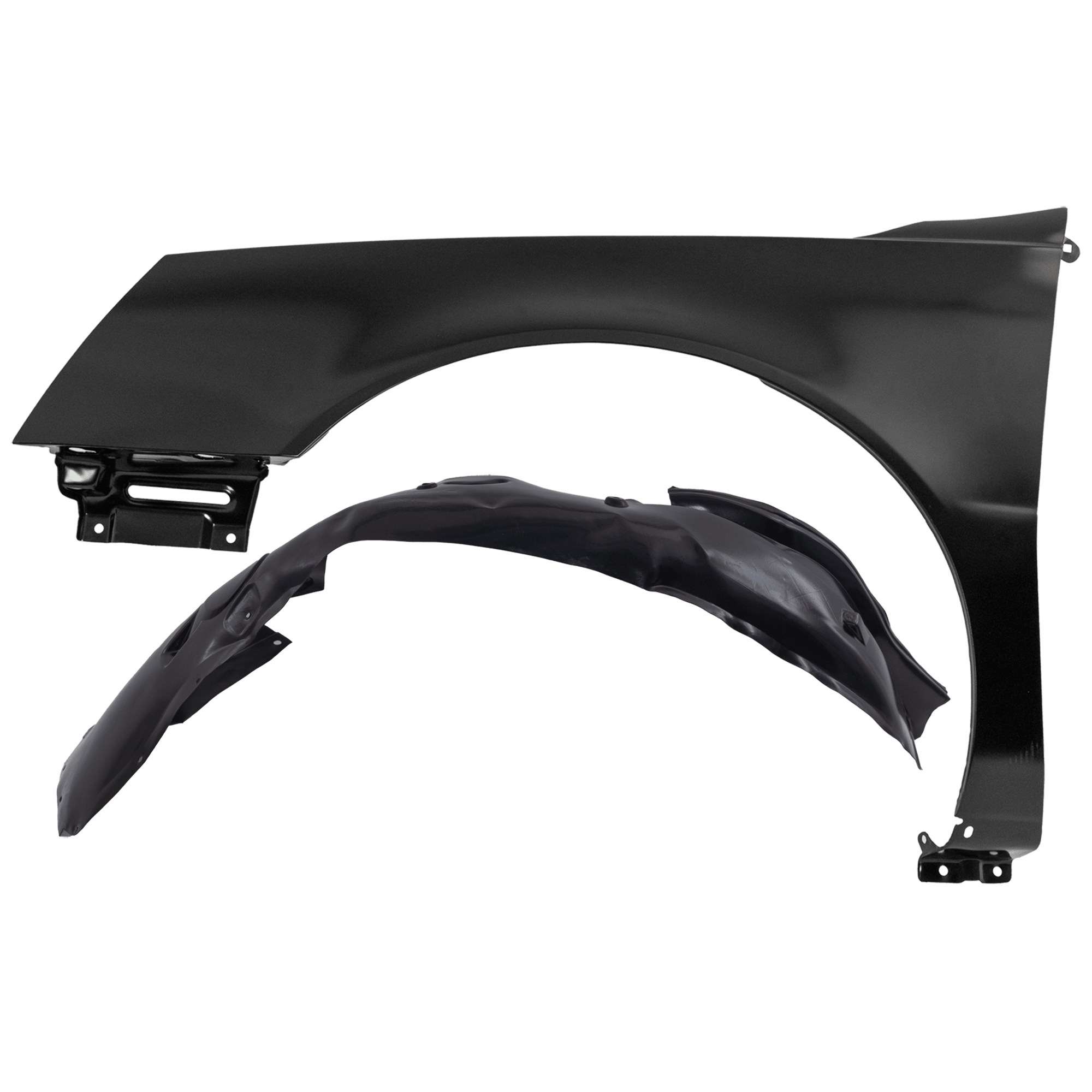 AM DTS 06-11 FRONT FENDER LH Primed with Fender Liner SKU KIT 050926 AE590 Partslink GM1240329 GM1250116 OEM 15920289-15286087