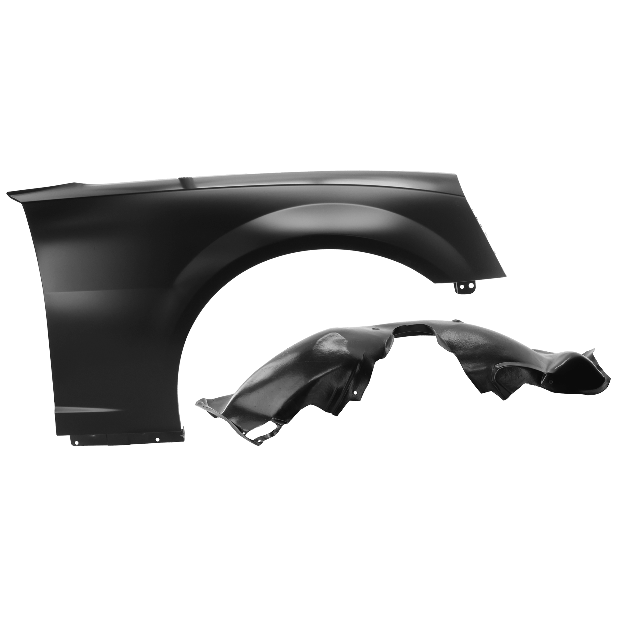 AM CAMARO 14-15 FRONT FENDER RH Primed with Fender Liner SKU KIT 050926 AE593 Partslink GM1241365 GM1249251 OEM 20943622-22829468