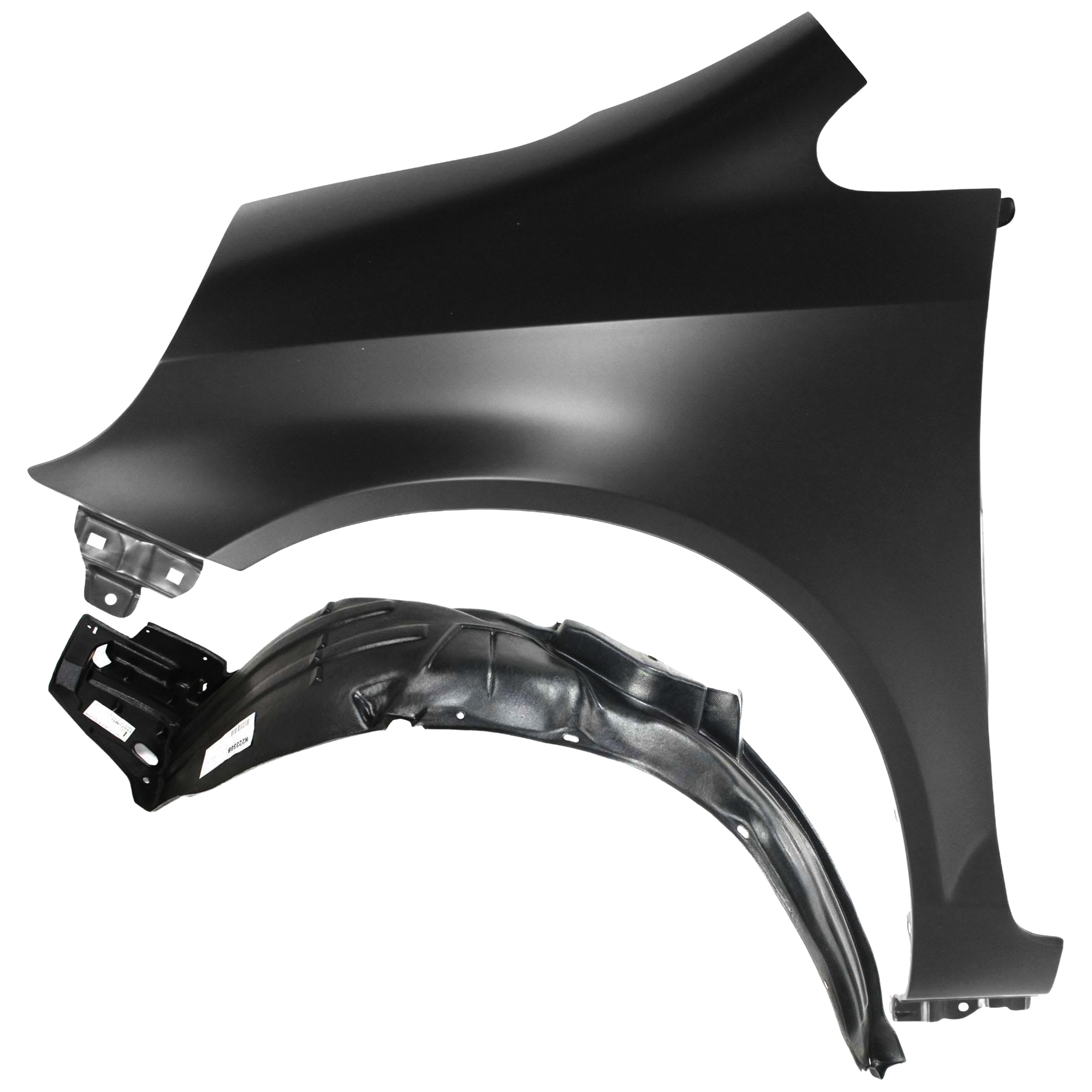 AM FIT 07-08 FRONT FENDER LH Primed with Fender Liner SKU KIT 050926 AE594 Partslink HO1240172 HO1250111 OEM 60261SLNA90ZZ 74151SLNA10