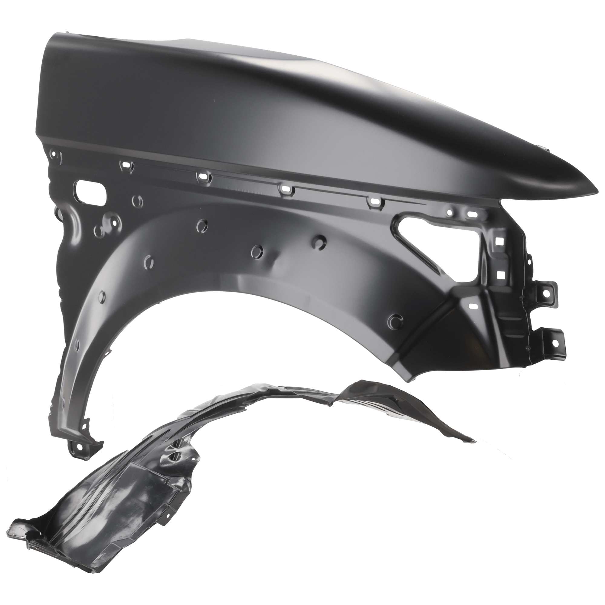 AM ELEMENT 03-08 FRONT FENDER RH Primed with Fender Liner SKU KIT 050926 AE612 Partslink HO1241161 HO1249123 OEM 60211SCVA91ZZ 74101SCVA00