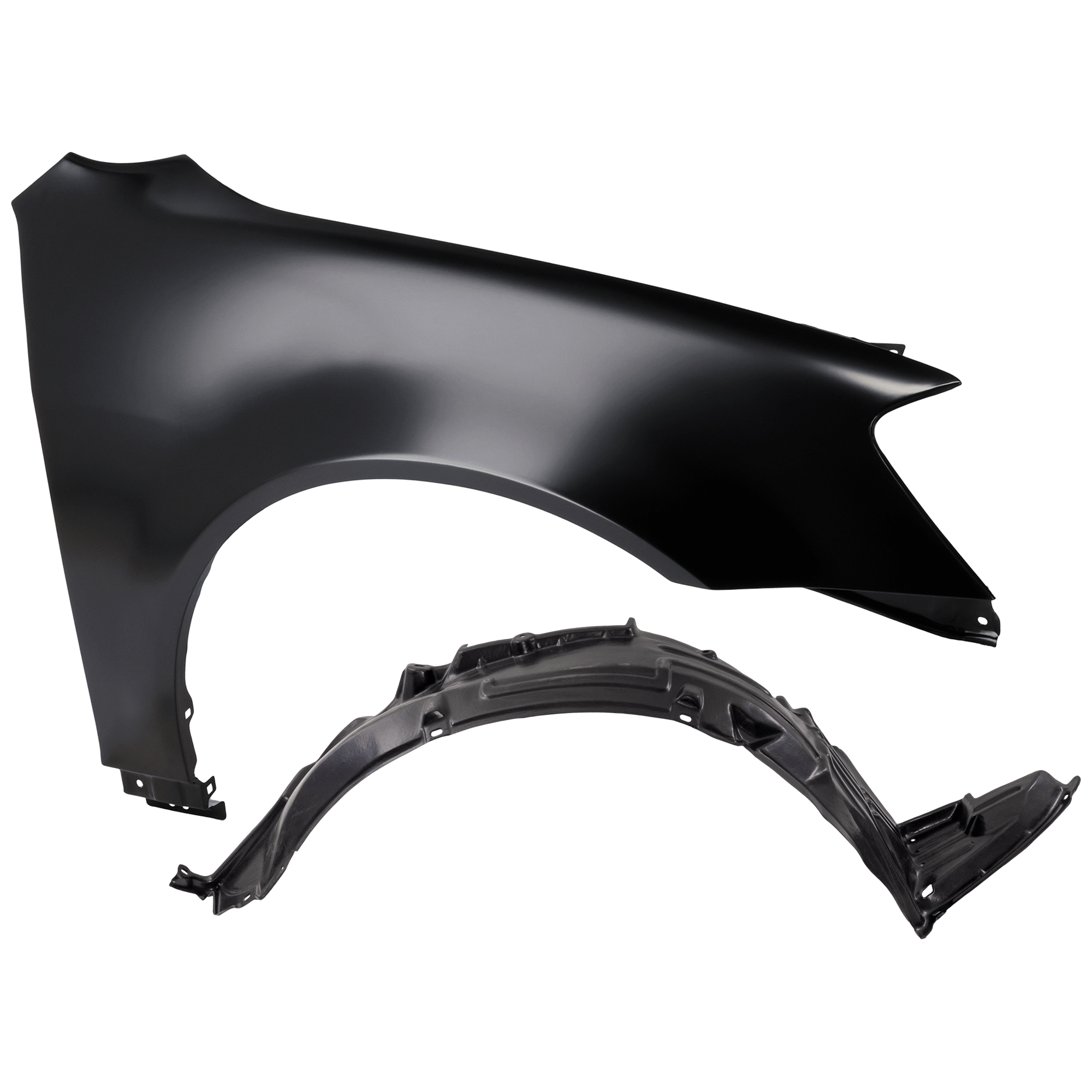 AM ALTIMA 06-06 FRONT FENDER RH 2 pc Kit Primed with Fender Liner SKU KIT 050926 AE760 Partslink NI1241171 NI1249115 OEM 631128J030-63842ZB700