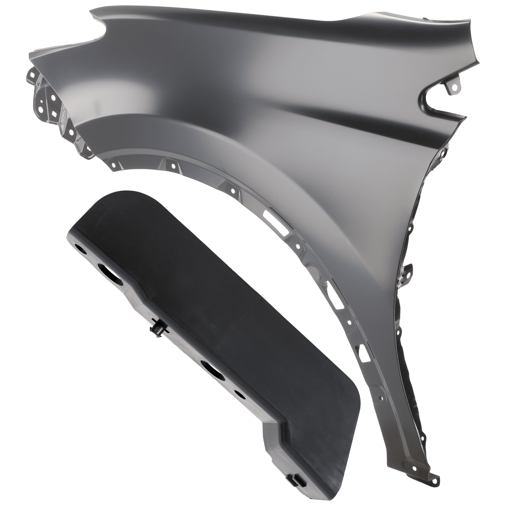 AM RAV4-13-14 FRONT FENDER LH 2 pc Kit Primed with Fender Liner SKU KIT 050926 AE773 Partslink TO1240244 TO1240245 TO1250146 OEM 538020R050-5380242200-538960R0