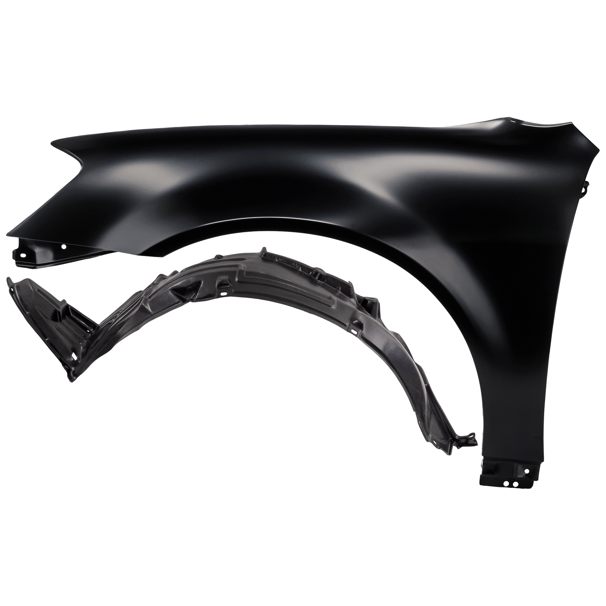 AM ALTIMA 06-06 FRONT FENDER LH 2 pc Kit Primed with Fender Liner SKU KIT 050926 AE803 Partslink NI1240171 NI1248115 OEM 631138J030-63843ZB700
