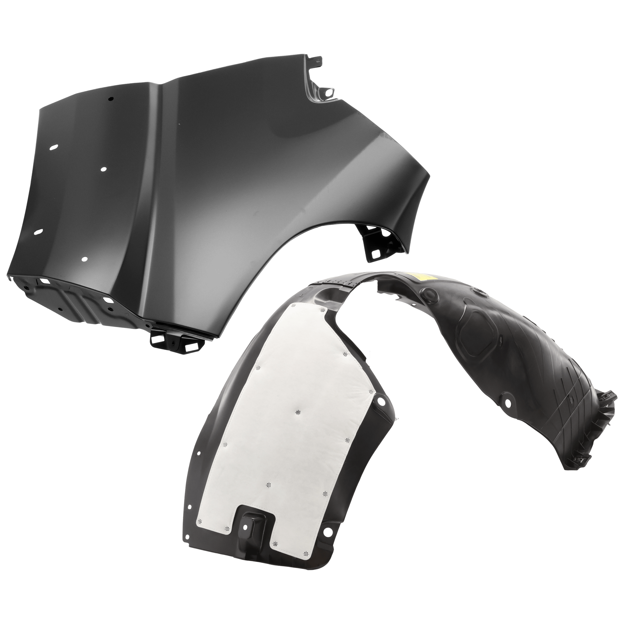 AM PROMASTER VAN 14-22 FRONT FENDER RH Primed with Fender Liner SKU KIT 050926 AE83 Partslink CH1241286 CH1249196 OEM 68213477AB 68193712AC PFM