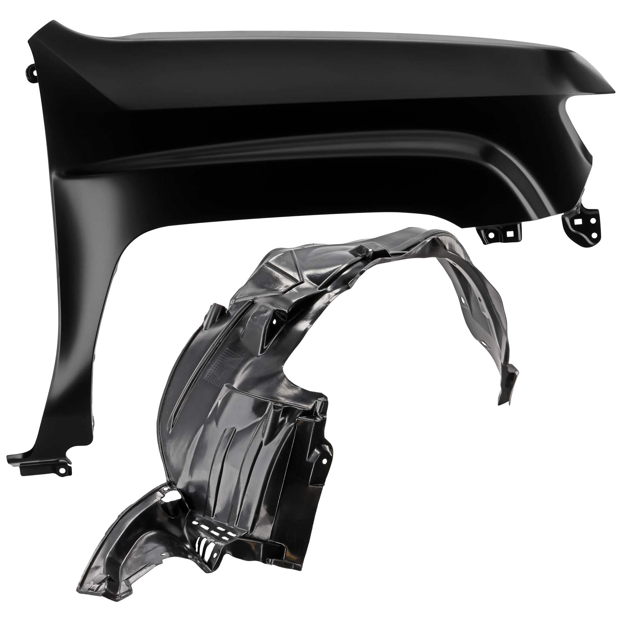 AM RIDGELINE 06-11 FRONT FENDER RH Primed with Fender Liner SKU KIT 050926 AE93 Partslink HO1241167 HO1249125 OEM 60210SJCA90ZZ 74101SJCA01