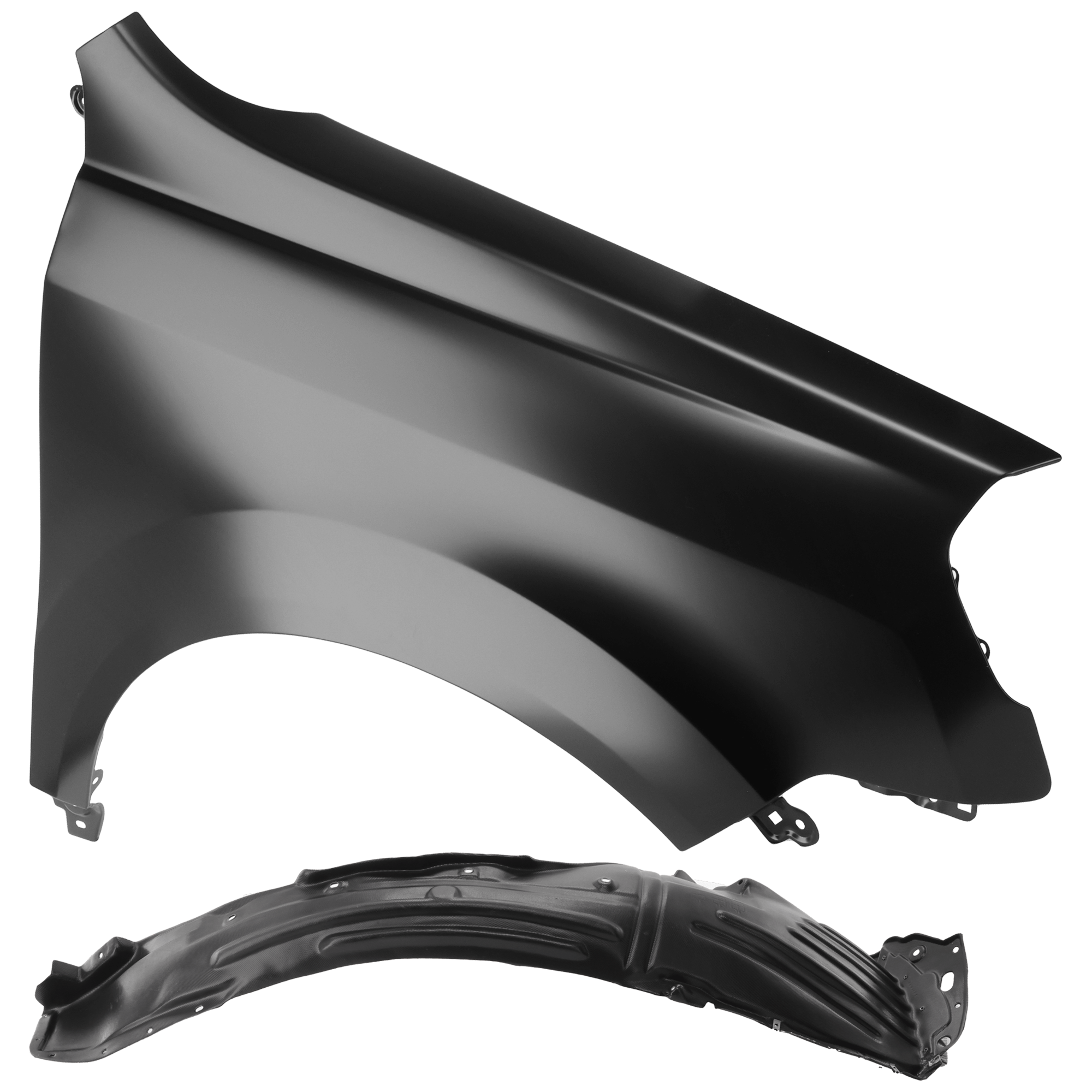 AM PILOT 12-15 FRONT FENDER RH Primed with Fender Liner SKU KIT 050926 AE94 Partslink HO1241175 HO1249153 OEM 60211SZAA90ZZ 74101SZAA50