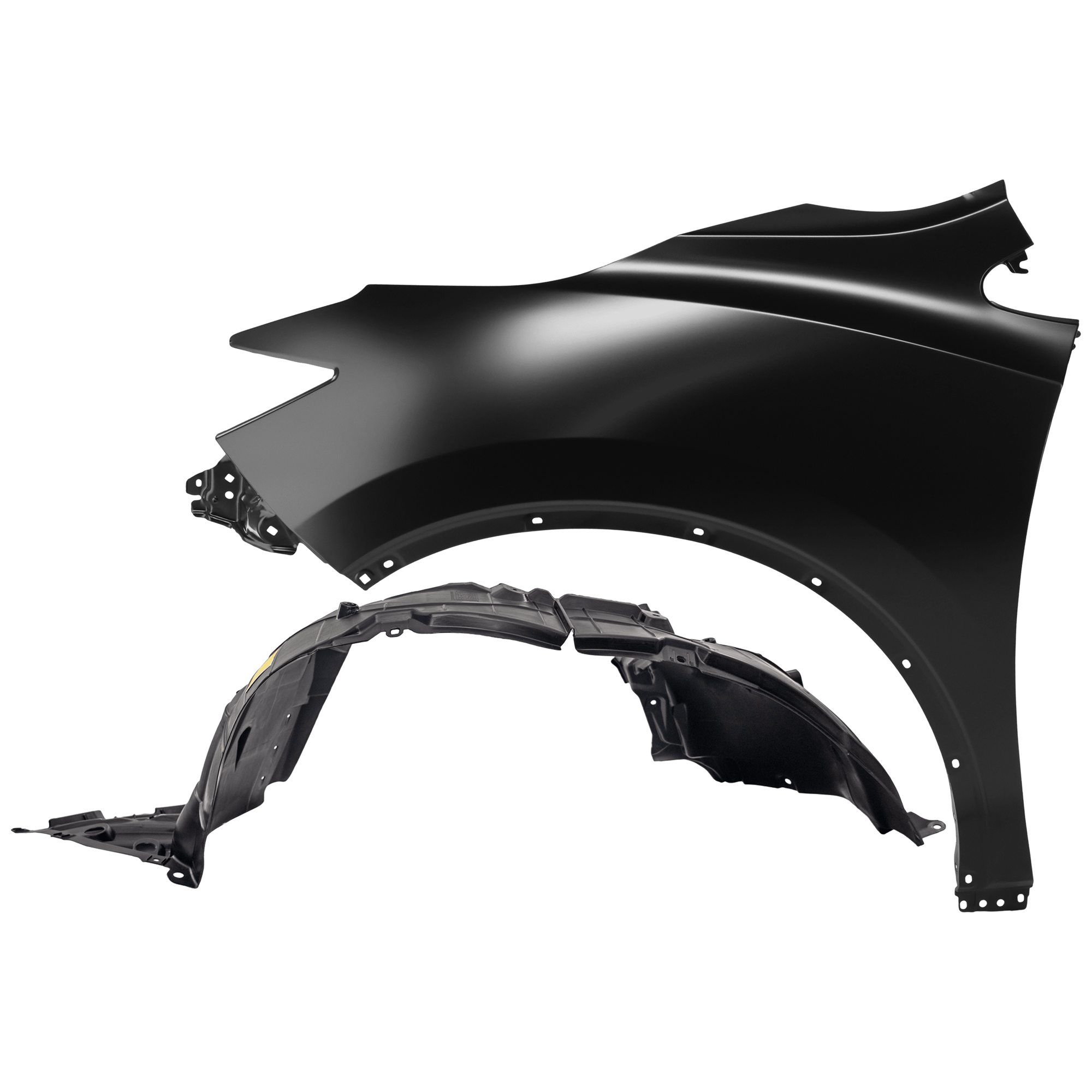 AM MURANO 15-24 FRONT FENDER LH Primed with Fender Liner SKU KIT 050926 AE95 Partslink NI1240216 NI1248153 OEM 631015AA0A 638435AA0A