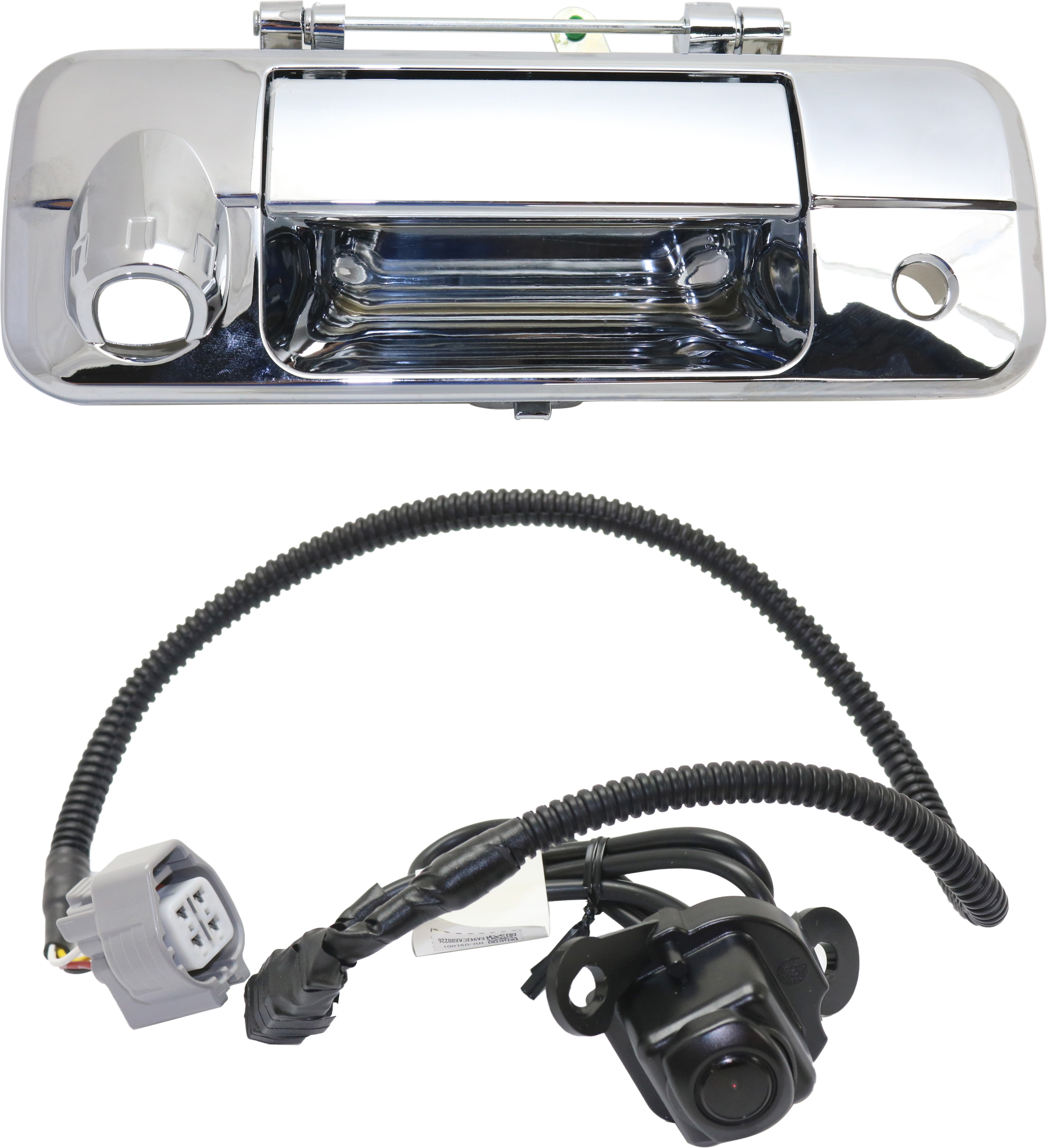AM TUNDRA 07-13 TAILGATE HANDLE Outside 2 pc Kit with Back Up Camera SKU KIT 051016-28 Partslink TO1960103 OEM 8679034030