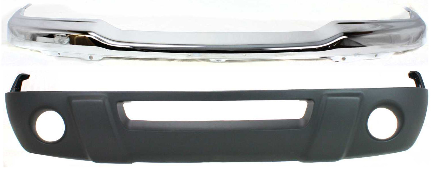 AM RANGER 01-03 FRONT BUMPER 2 pc kit with Valance SKU KIT 051017-09 Partslink FO1002368 FO1095191 OEM 1L5Z17757CA 1L5Z17626DAA