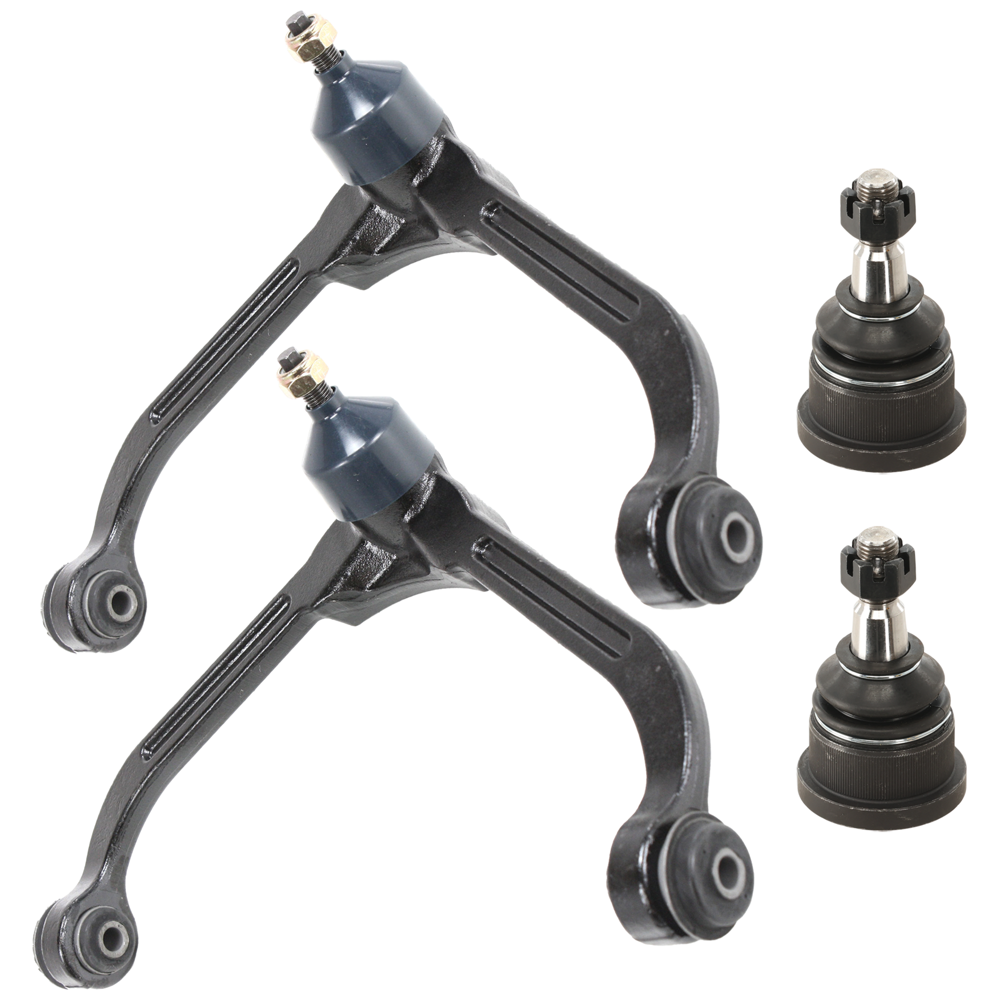 AM LIBERTY 05-07 FRONT CONTROL ARM KIT RH AND LH Upper w ball joint s 4 pc Kit with Ball Joint SKU KIT 051017-45 OEM 104271-5051280-46D2280A 506916