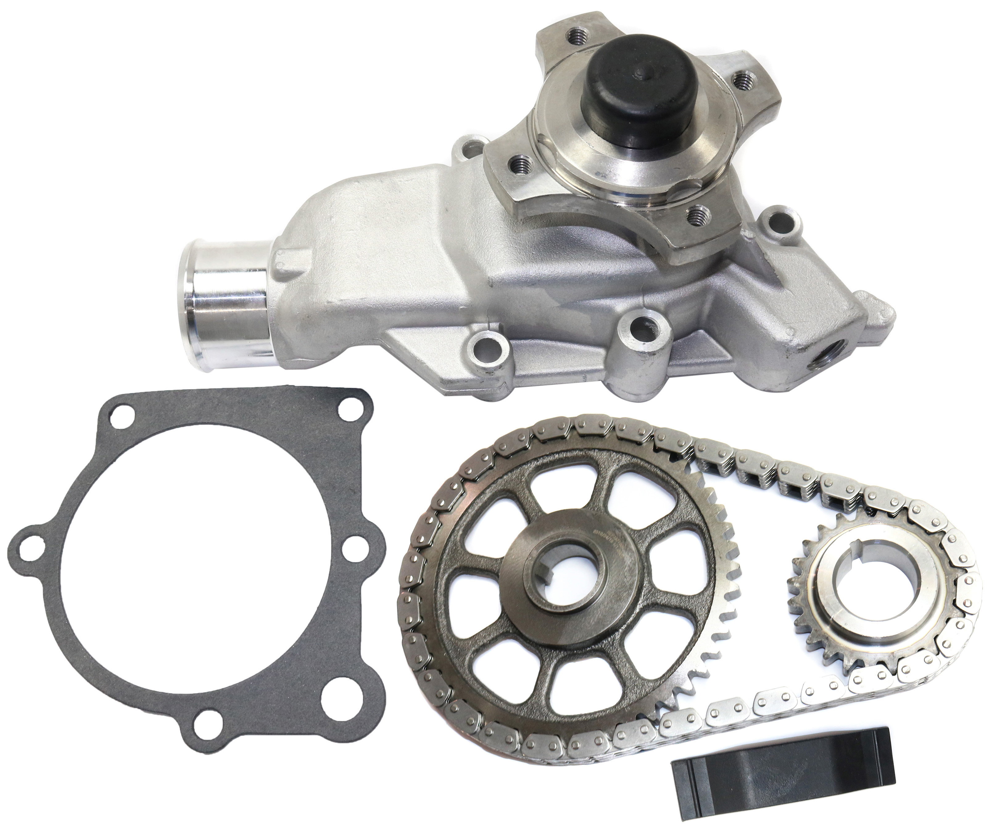 AM GRAND CHEROKEE 99-04 WRANGLER TJ 00-06 TIMING CHAIN KIT 2 pc kit with Water Pump SKU KIT 051017-55 OEM 5012366AA