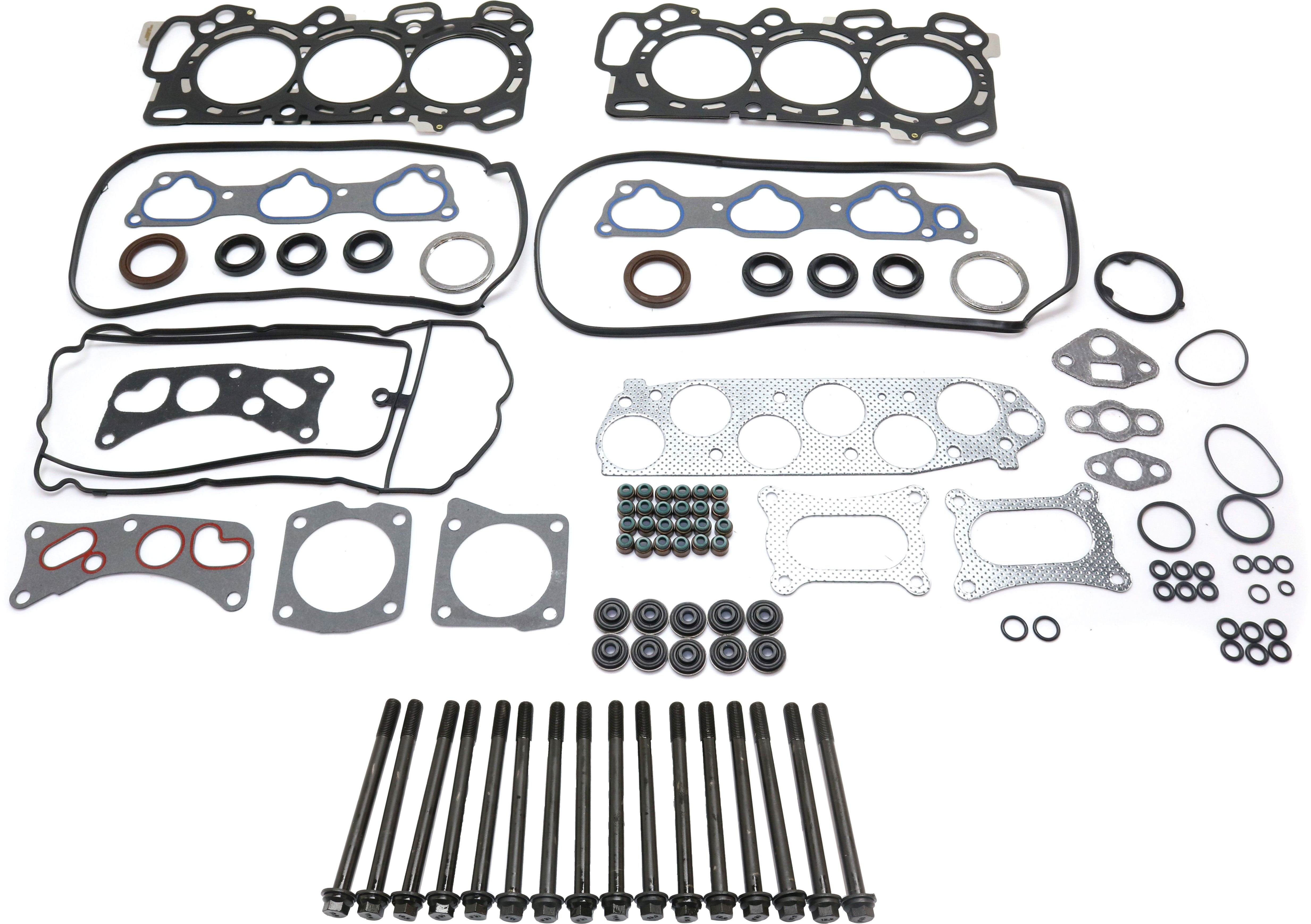 AM ODYSSEY 08-10 TL 09-14 HEAD GASKET SET 6 Cyl 3.5L Engine w Cylinder Head Bolt Cylinder Head Gasket SKU KIT 051018-04