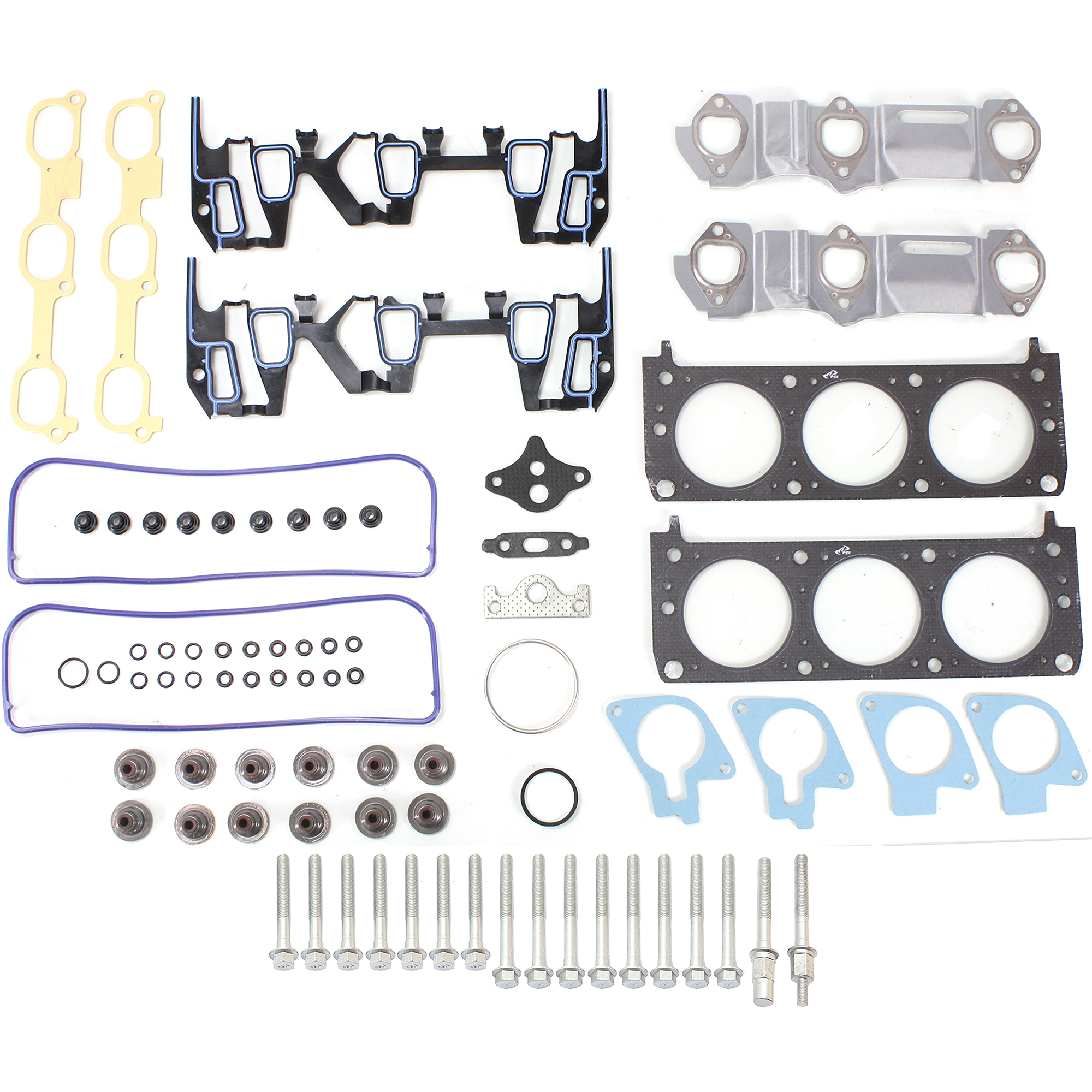AM CENTURY GRAND PRIX 00-03 HEAD GASKET SET 18 pc Kit w Cylinder Head Bolt Cylinder Head Gasket SKU KIT 051018-08 OEM 27318-852252-141006901 GS33377