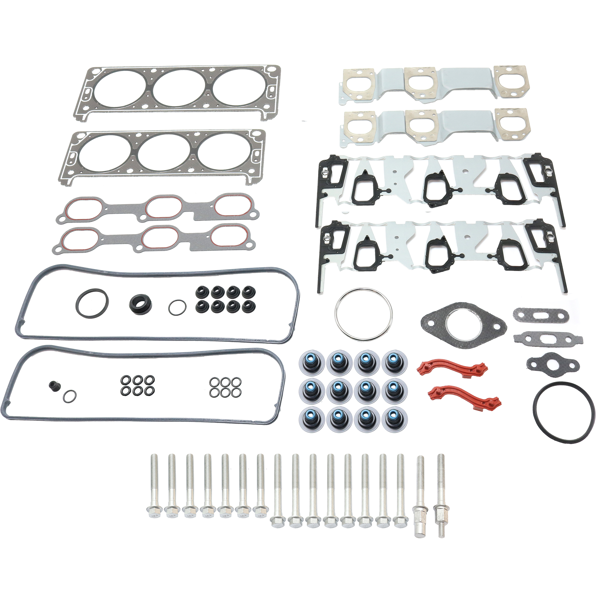 AM RENDEZVOUS 06-07 HEAD GASKET SET 18 pc Kit 6 Cyl 3.5L Engine w Cylinder Head Bolt Cylinder Head Gasket SKU KIT 051018-10 OEM 27318-852252-141006901 GS33377